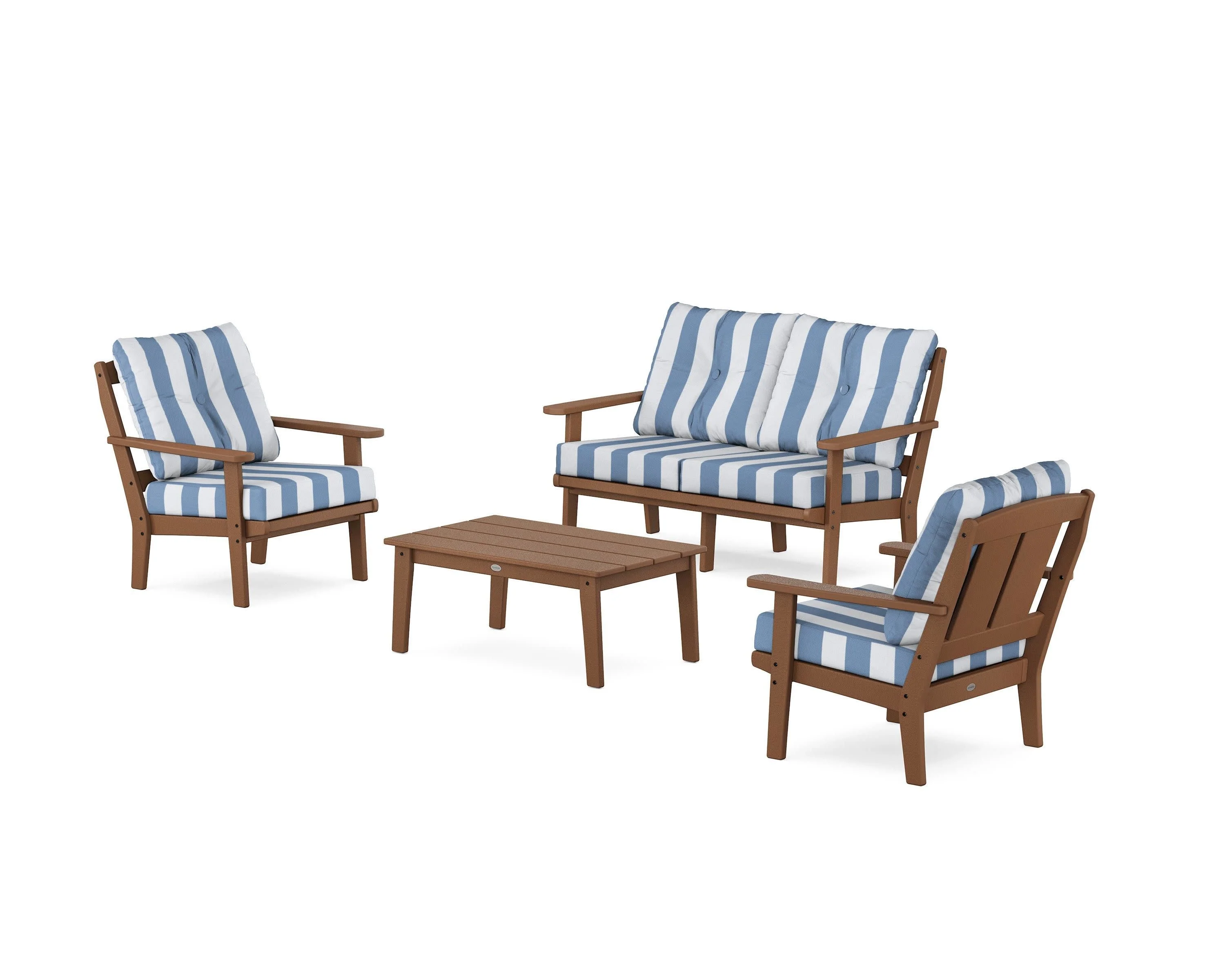Mission 4-Piece Deep Seating Set with Loveseat - Image 39