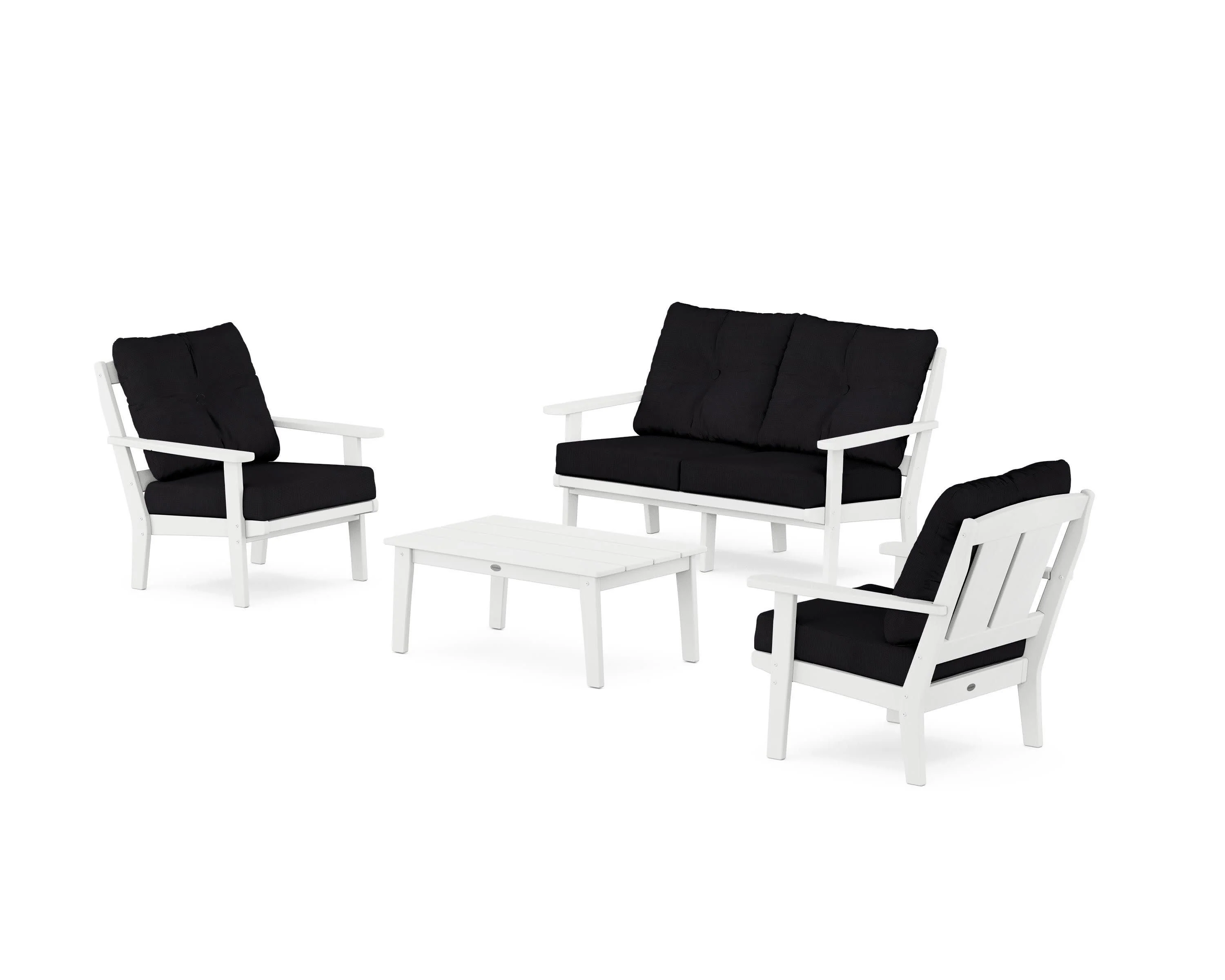 Mission 4-Piece Deep Seating Set with Loveseat - Image 4