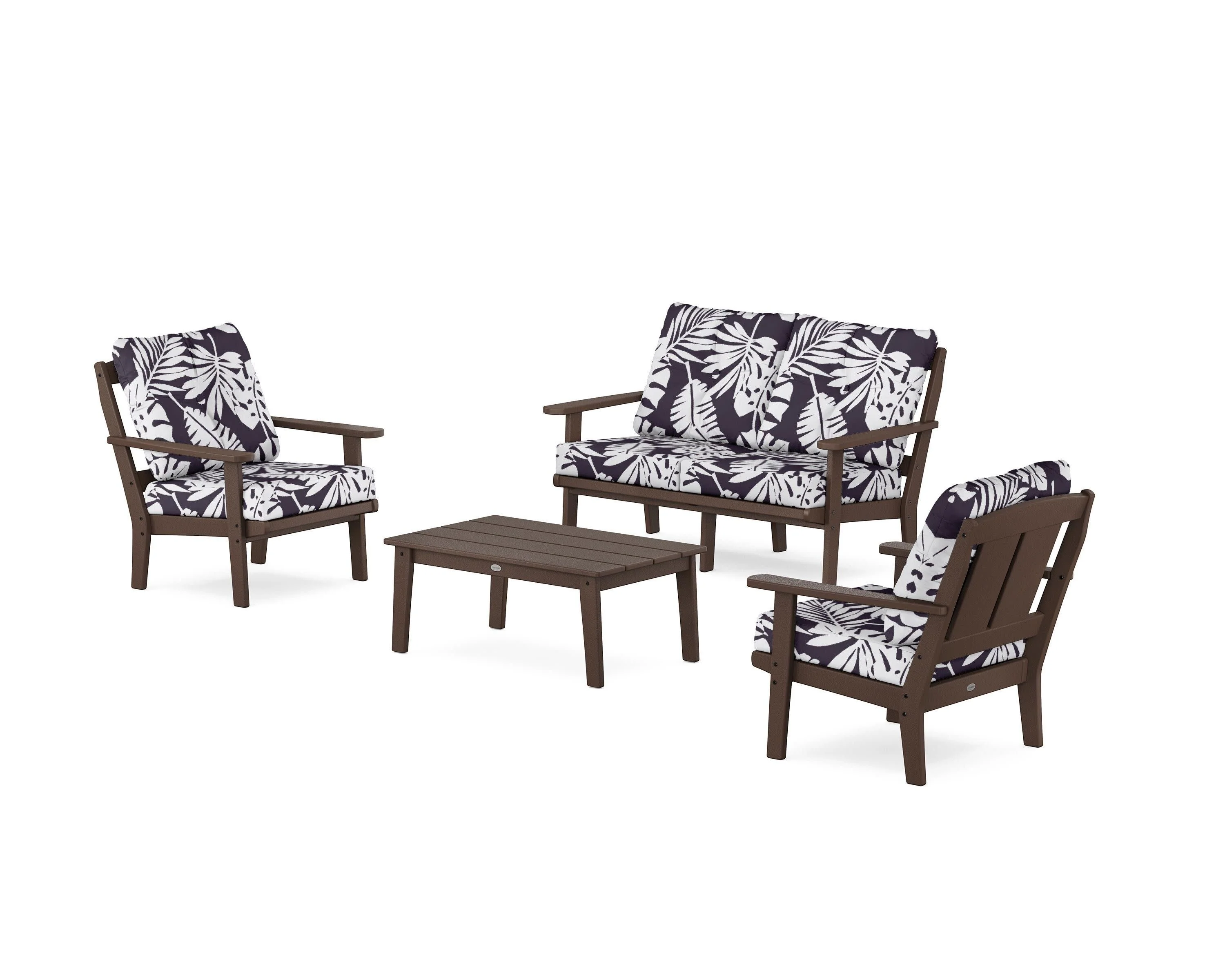 Mission 4-Piece Deep Seating Set with Loveseat - Image 40