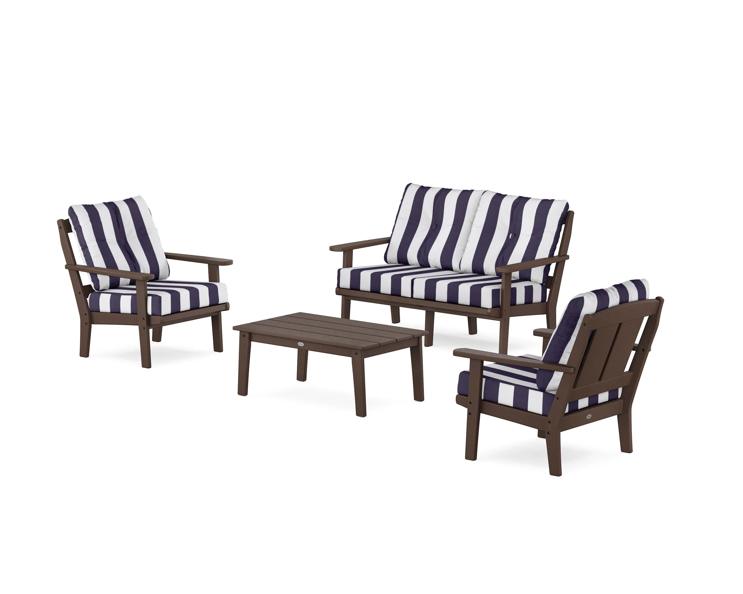 Mission 4-Piece Deep Seating Set with Loveseat - Image 42