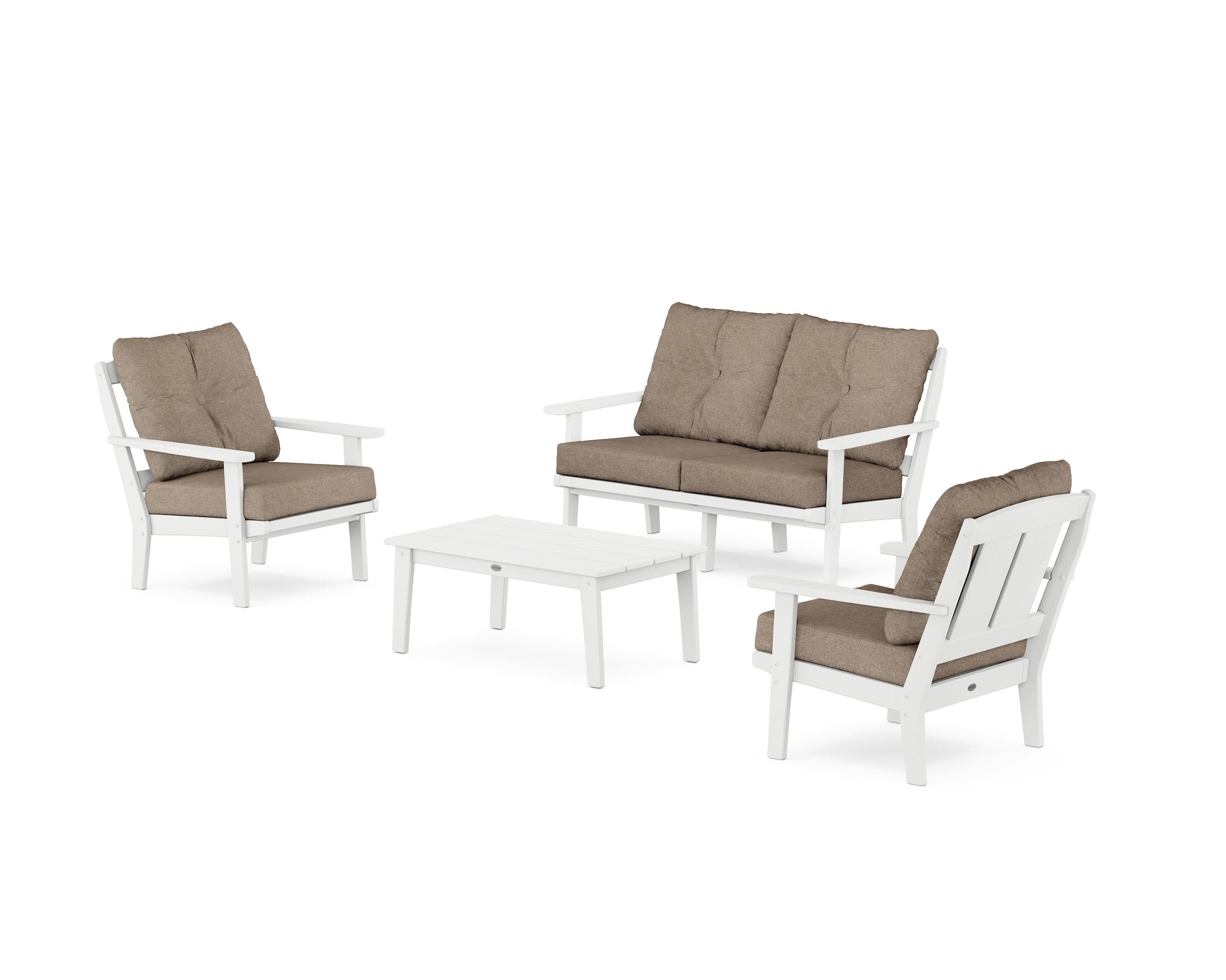 Mission 4-Piece Deep Seating Set with Loveseat - Image 44