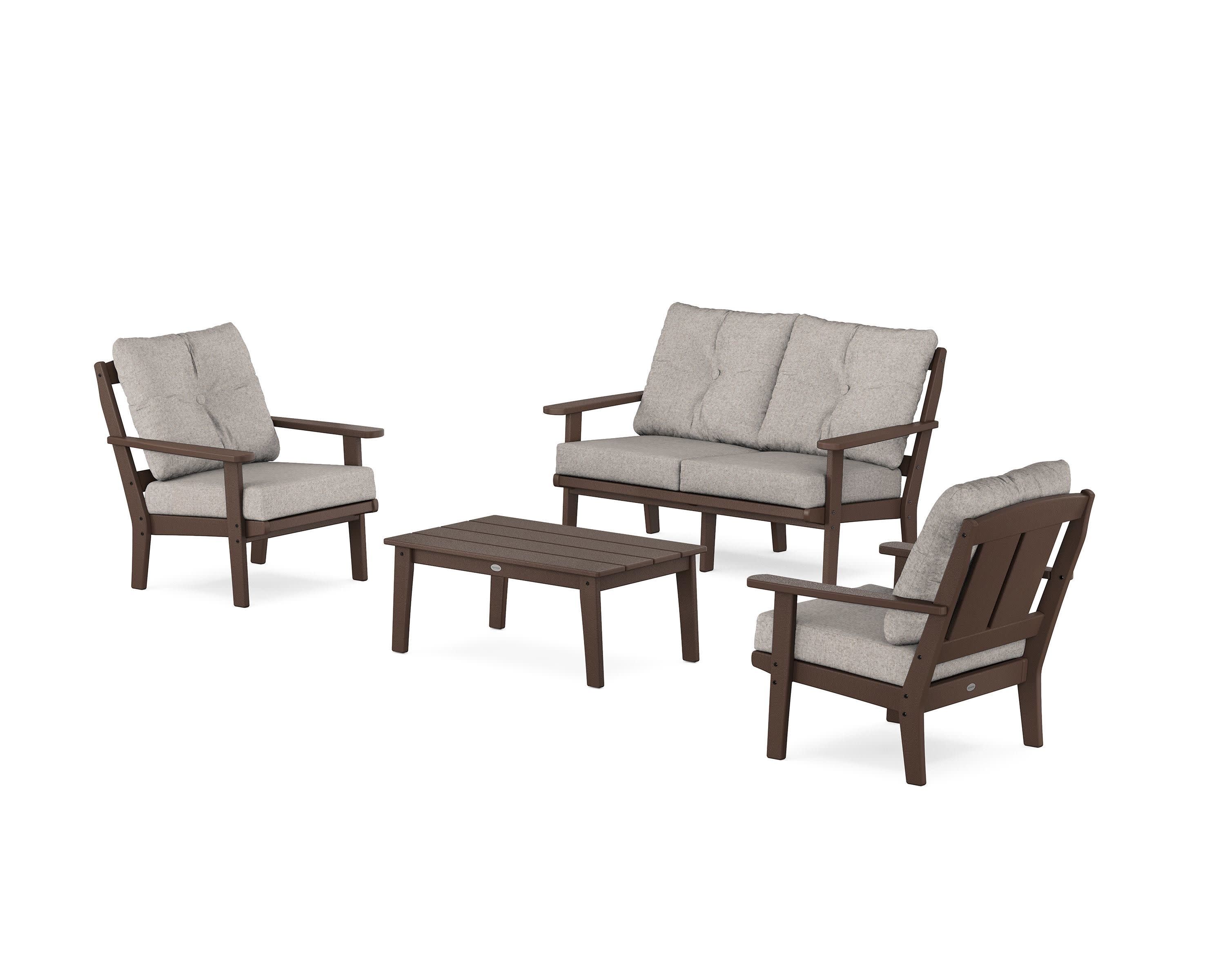 Mission 4-Piece Deep Seating Set with Loveseat - Image 48