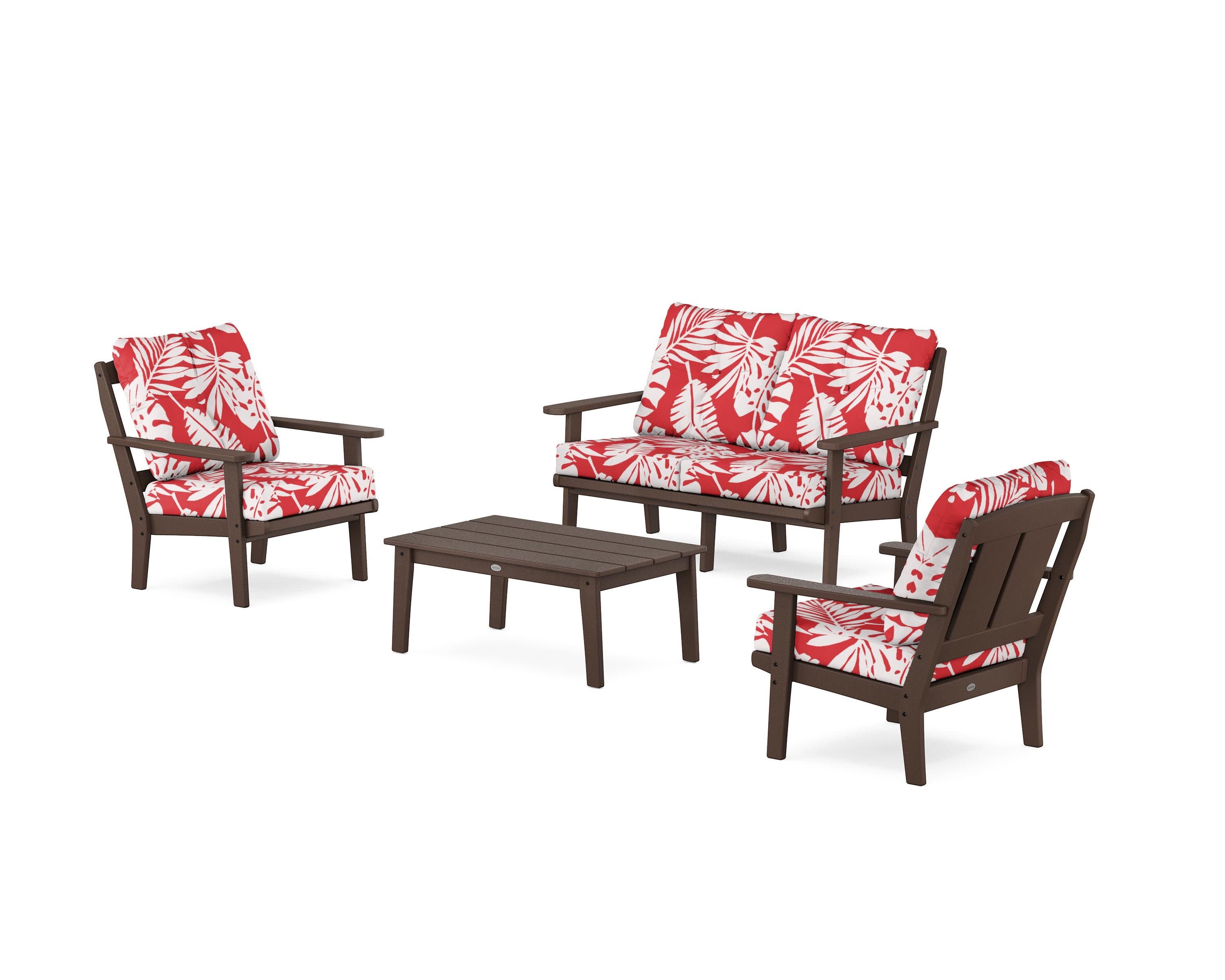 Mission 4-Piece Deep Seating Set with Loveseat - Image 50