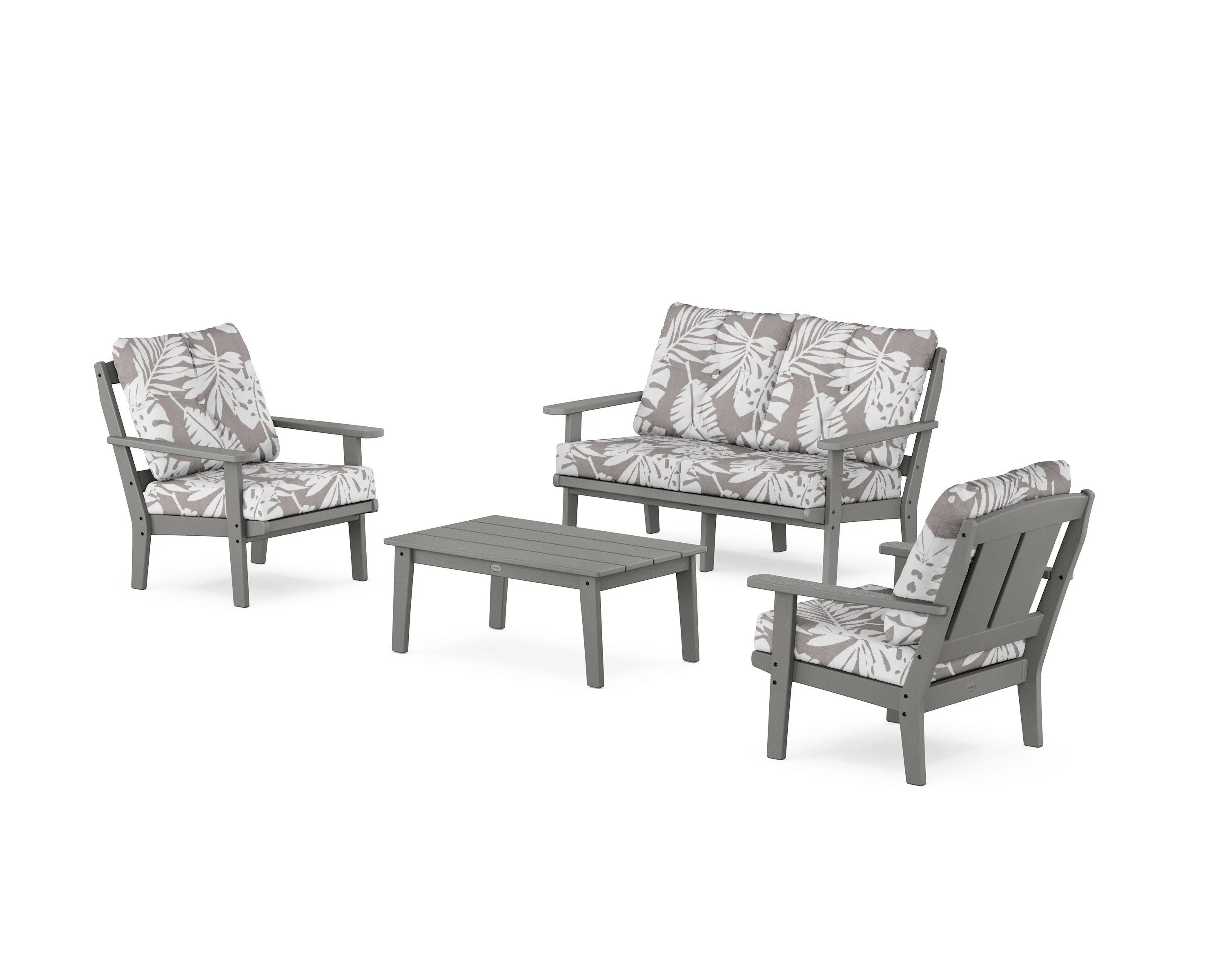 Mission 4-Piece Deep Seating Set with Loveseat - Image 52