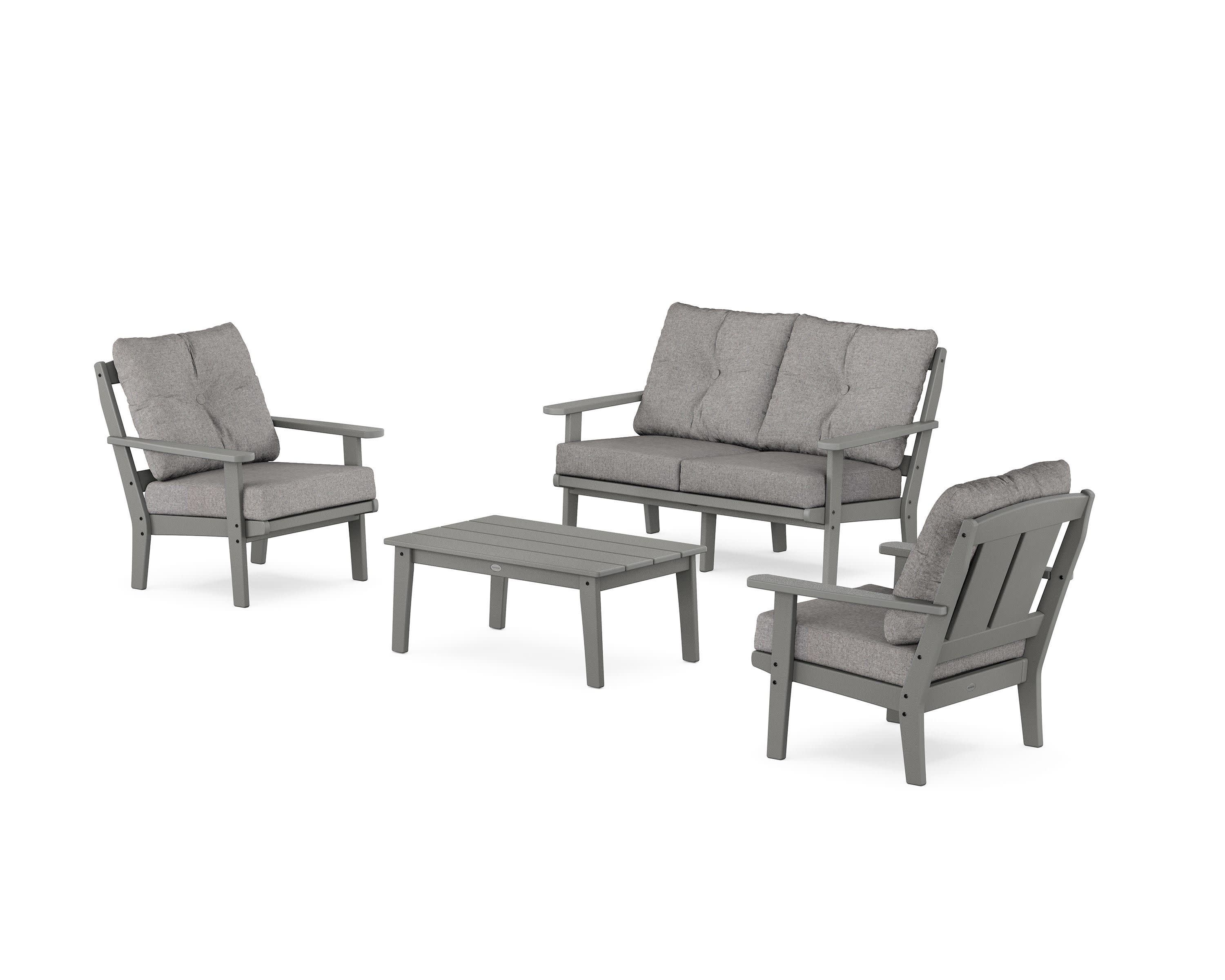 Mission 4-Piece Deep Seating Set with Loveseat - Image 60