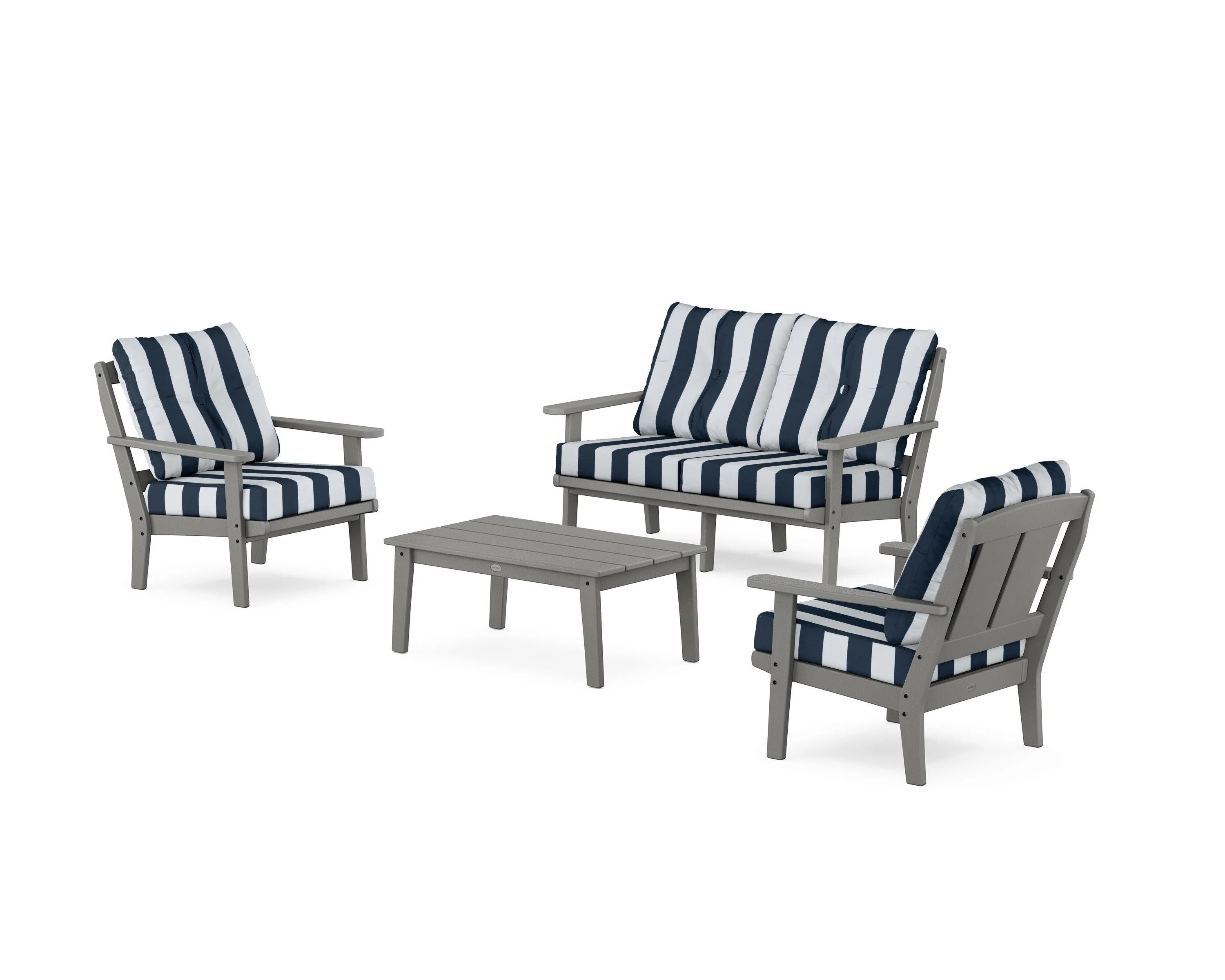 Mission 4-Piece Deep Seating Set with Loveseat - Image 62