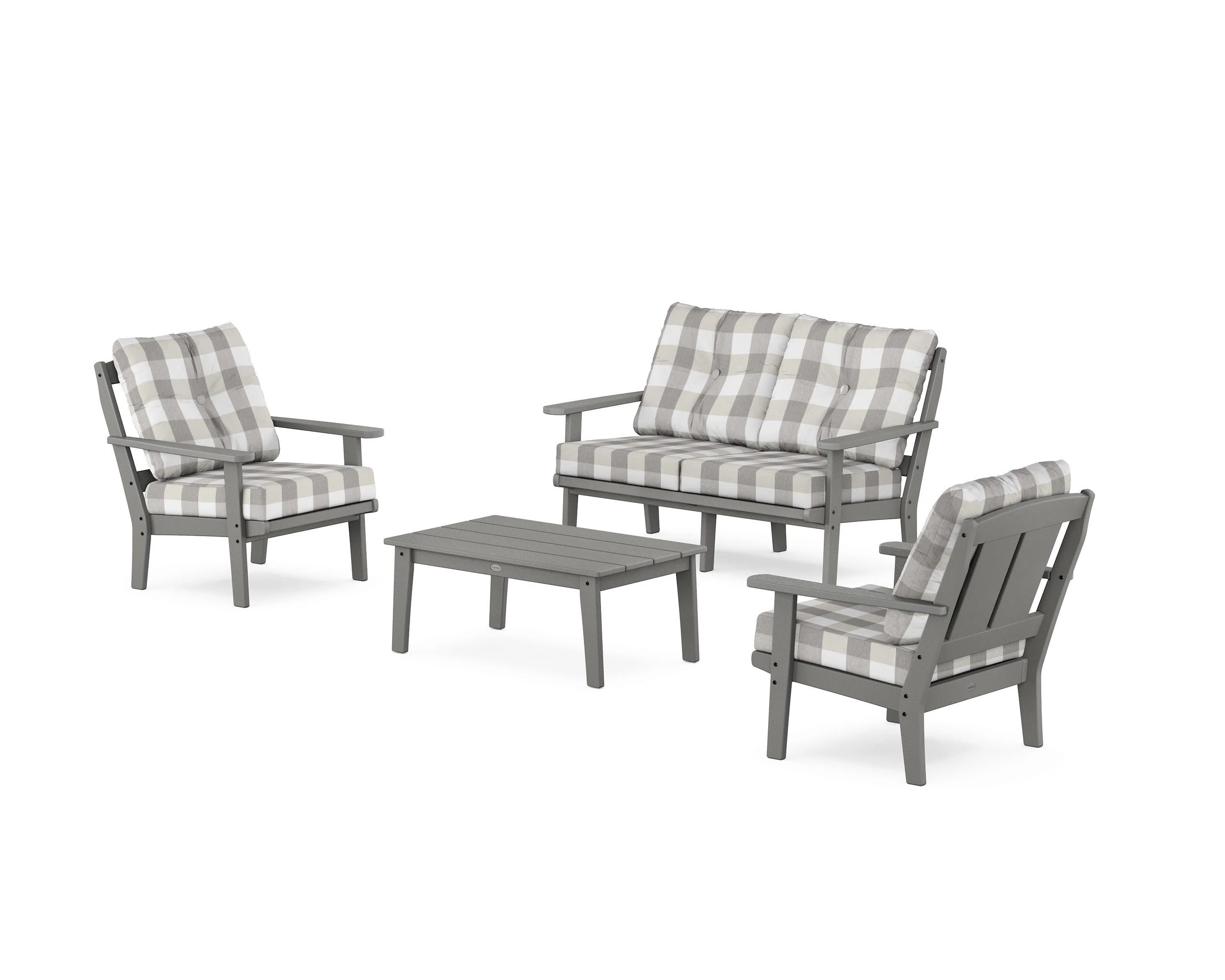 Mission 4-Piece Deep Seating Set with Loveseat - Image 64