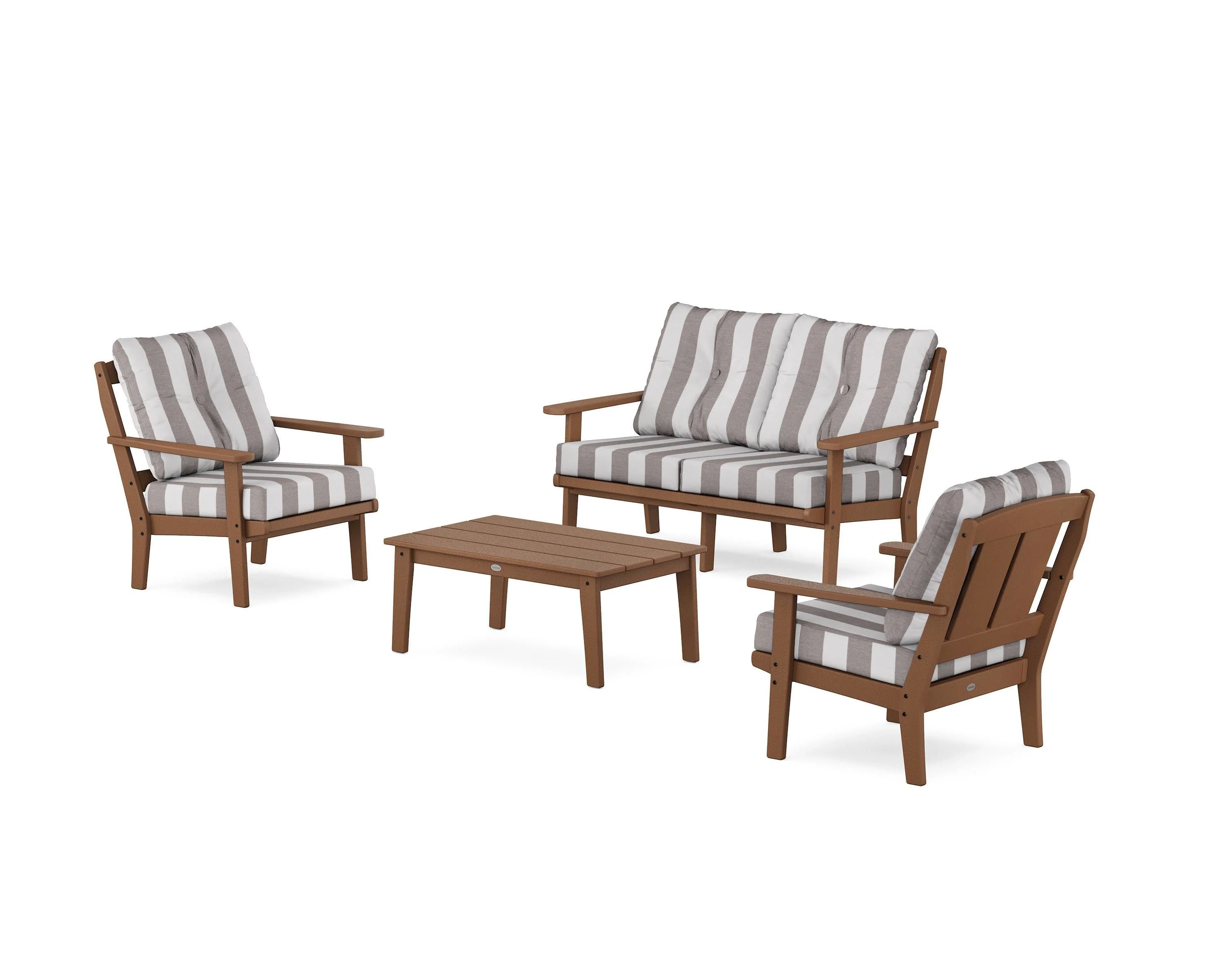 Mission 4-Piece Deep Seating Set with Loveseat - Image 66