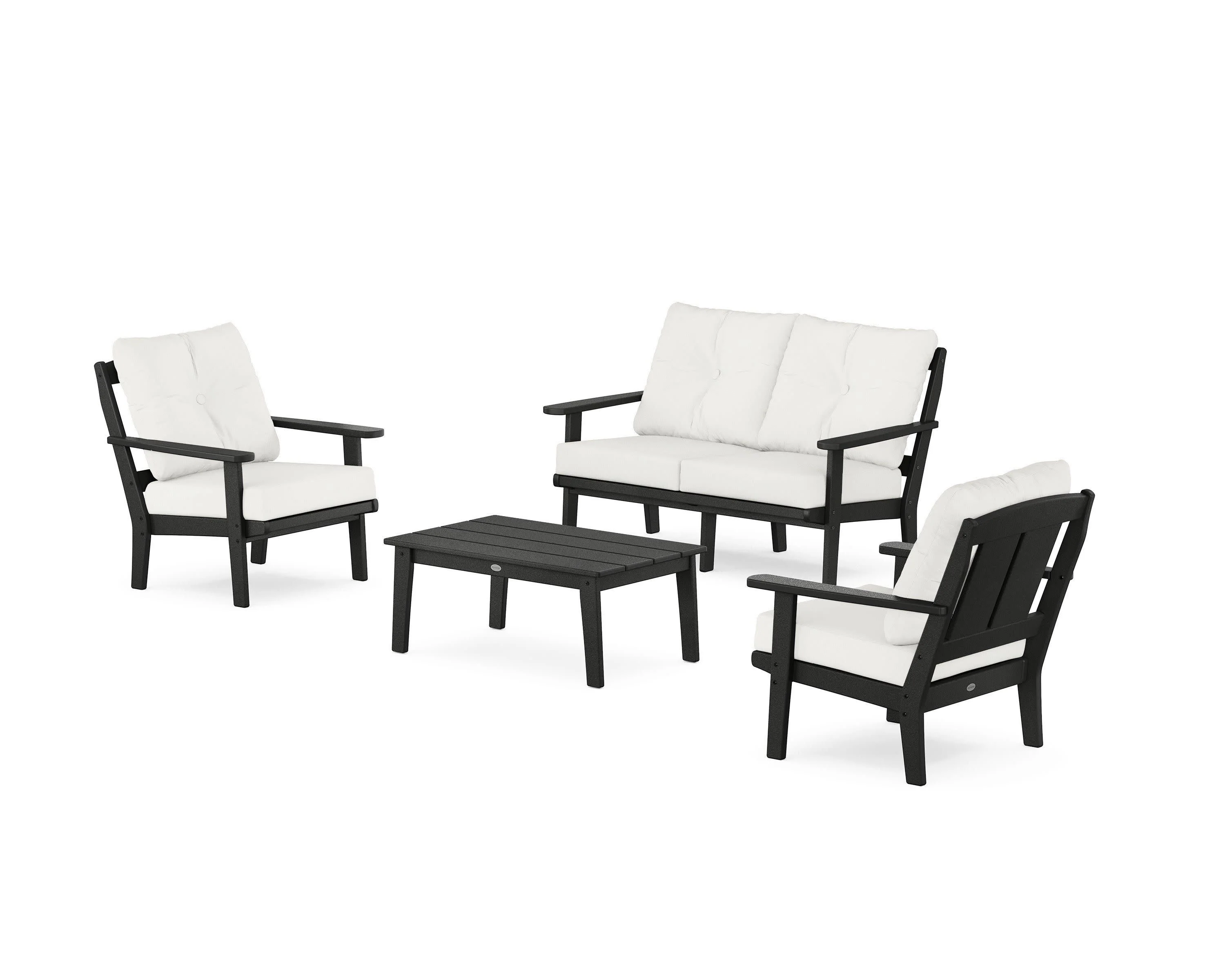 Mission 4-Piece Deep Seating Set with Loveseat - Image 67
