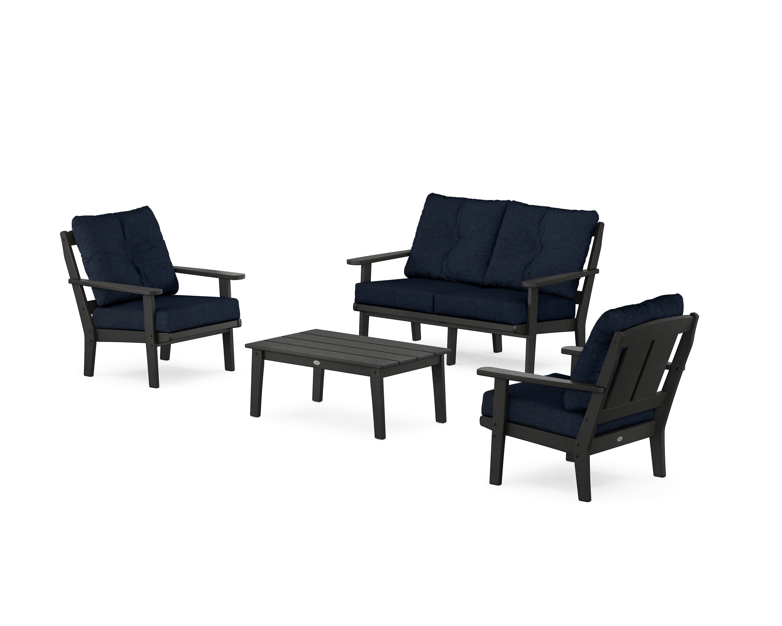 Mission 4-Piece Deep Seating Set with Loveseat - Image 68