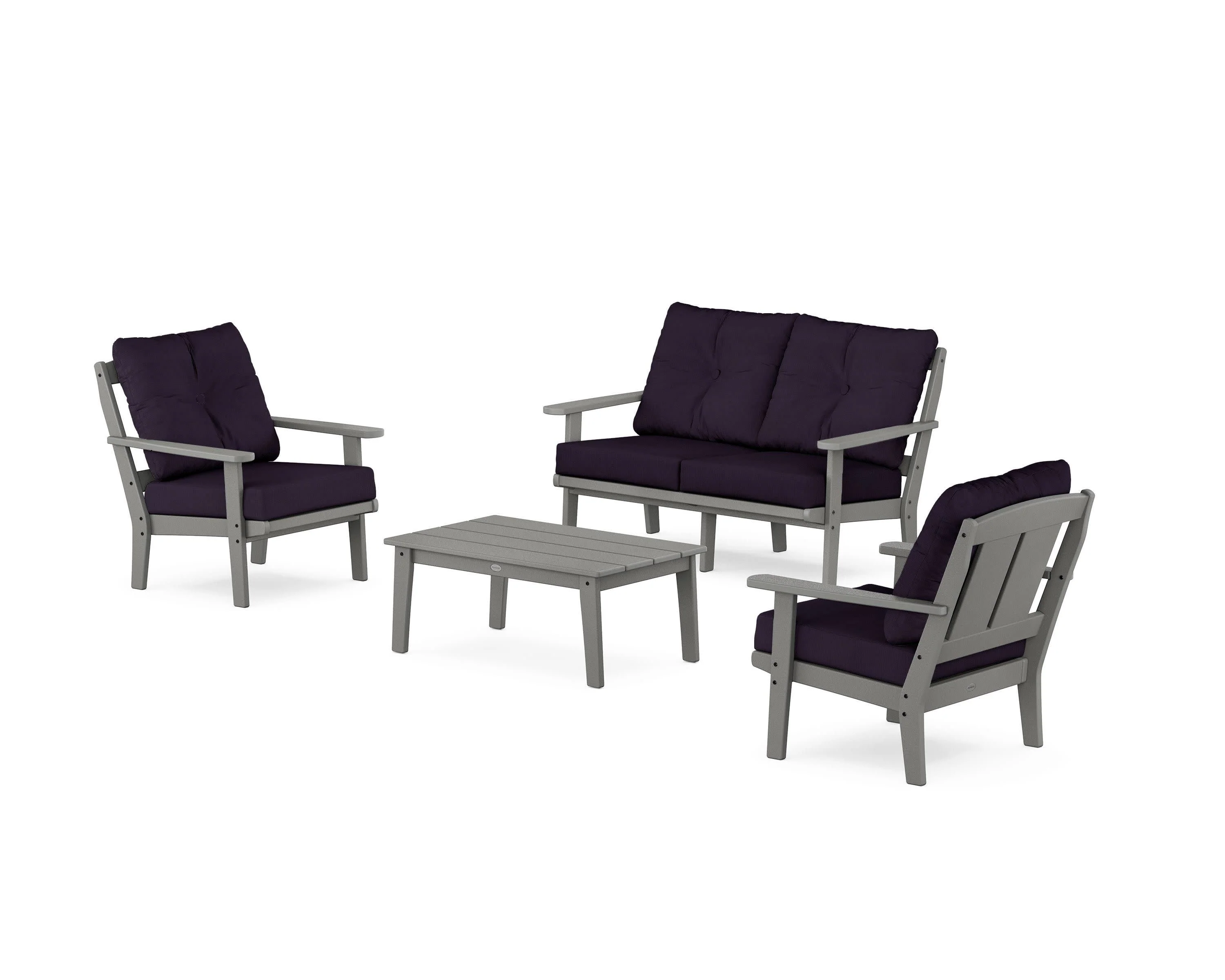 Mission 4-Piece Deep Seating Set with Loveseat - Image 70