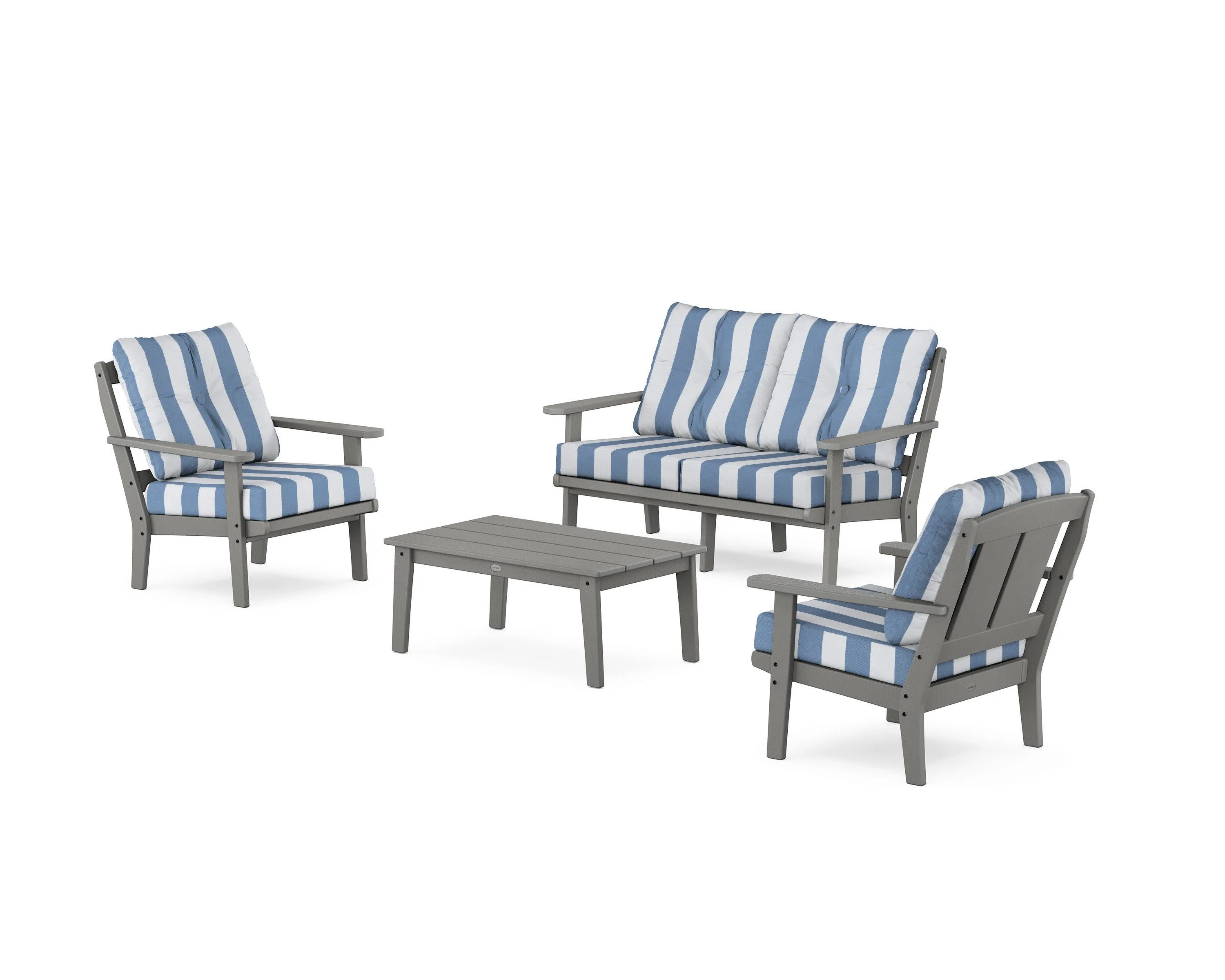 Mission 4-Piece Deep Seating Set with Loveseat - Image 74