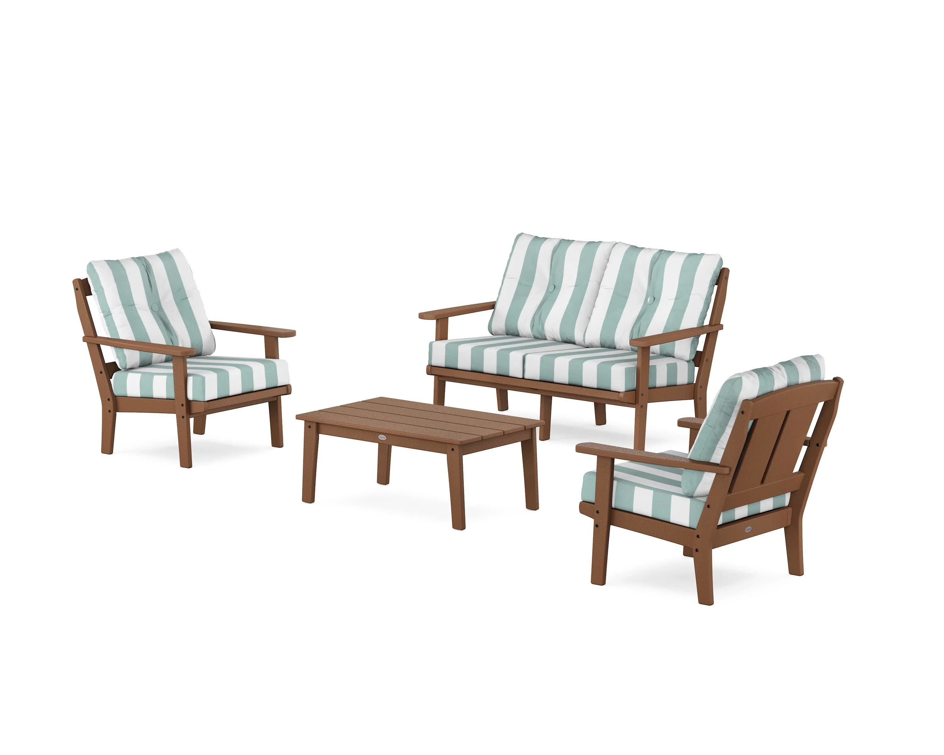 Mission 4-Piece Deep Seating Set with Loveseat - Image 78
