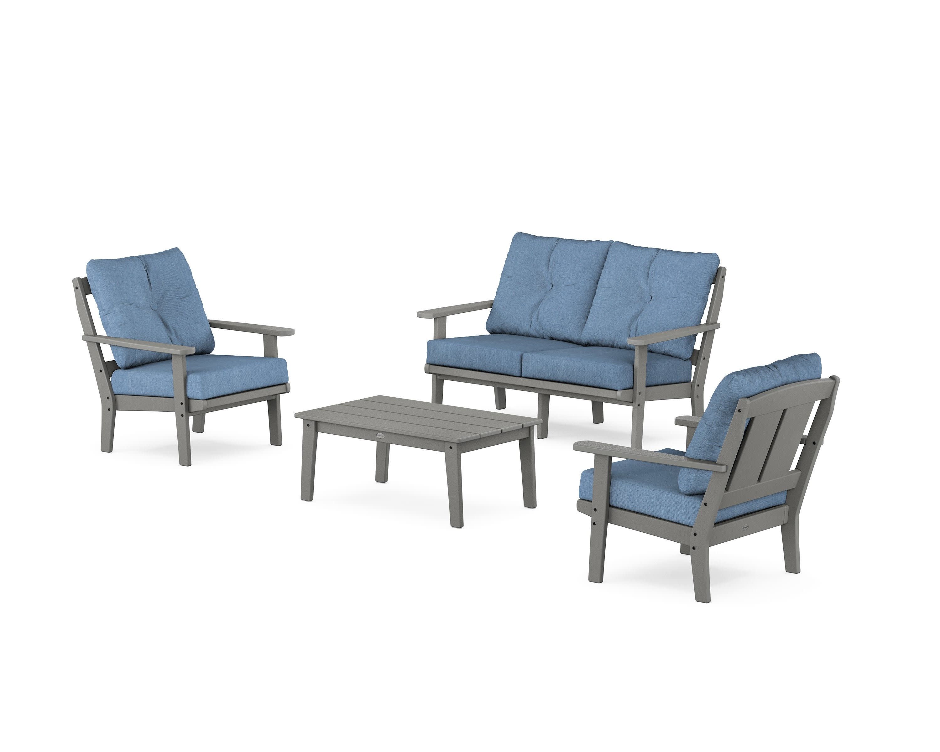 Mission 4-Piece Deep Seating Set with Loveseat - Image 81
