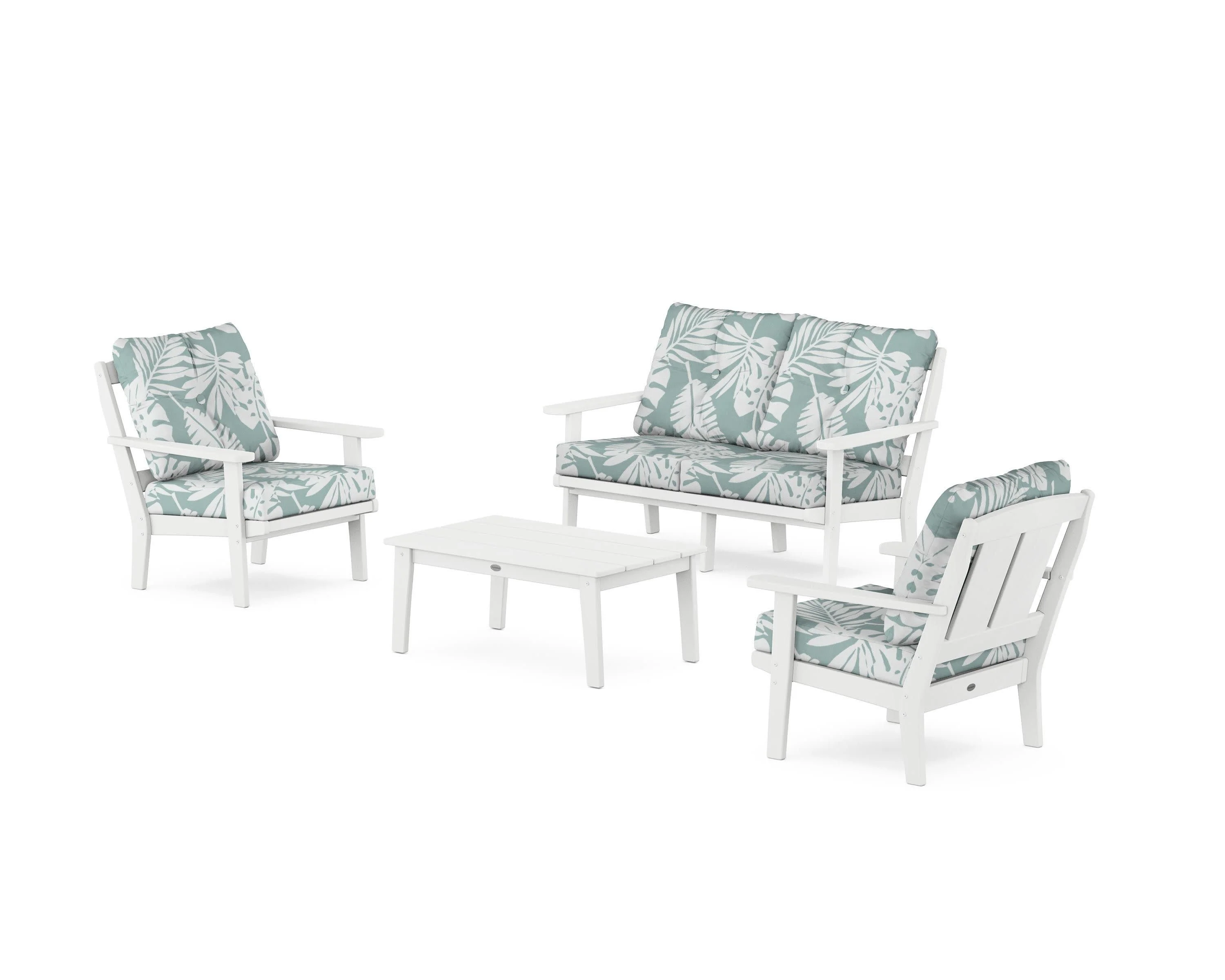 Mission 4-Piece Deep Seating Set with Loveseat - Image 84