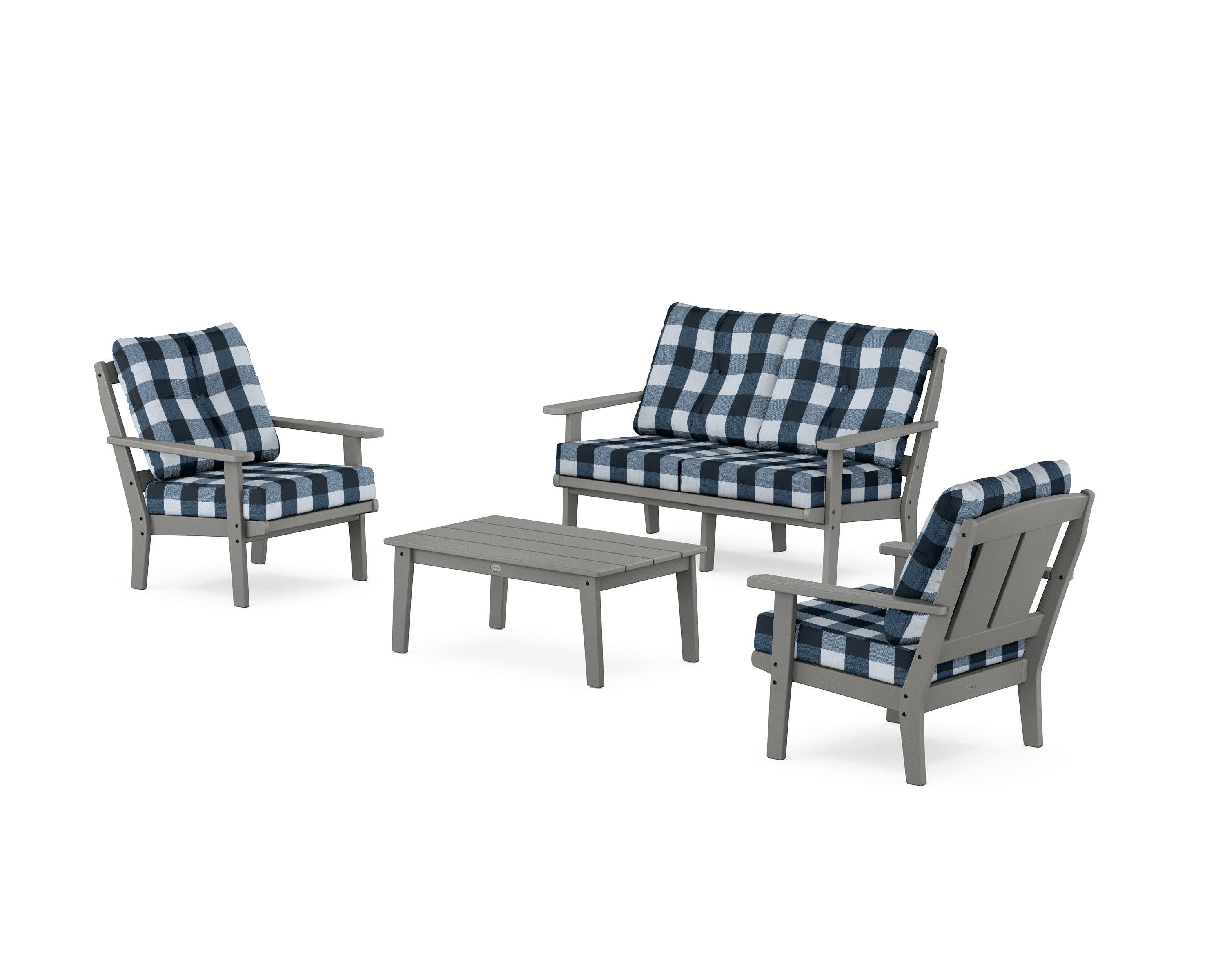 Mission 4-Piece Deep Seating Set with Loveseat - Image 85