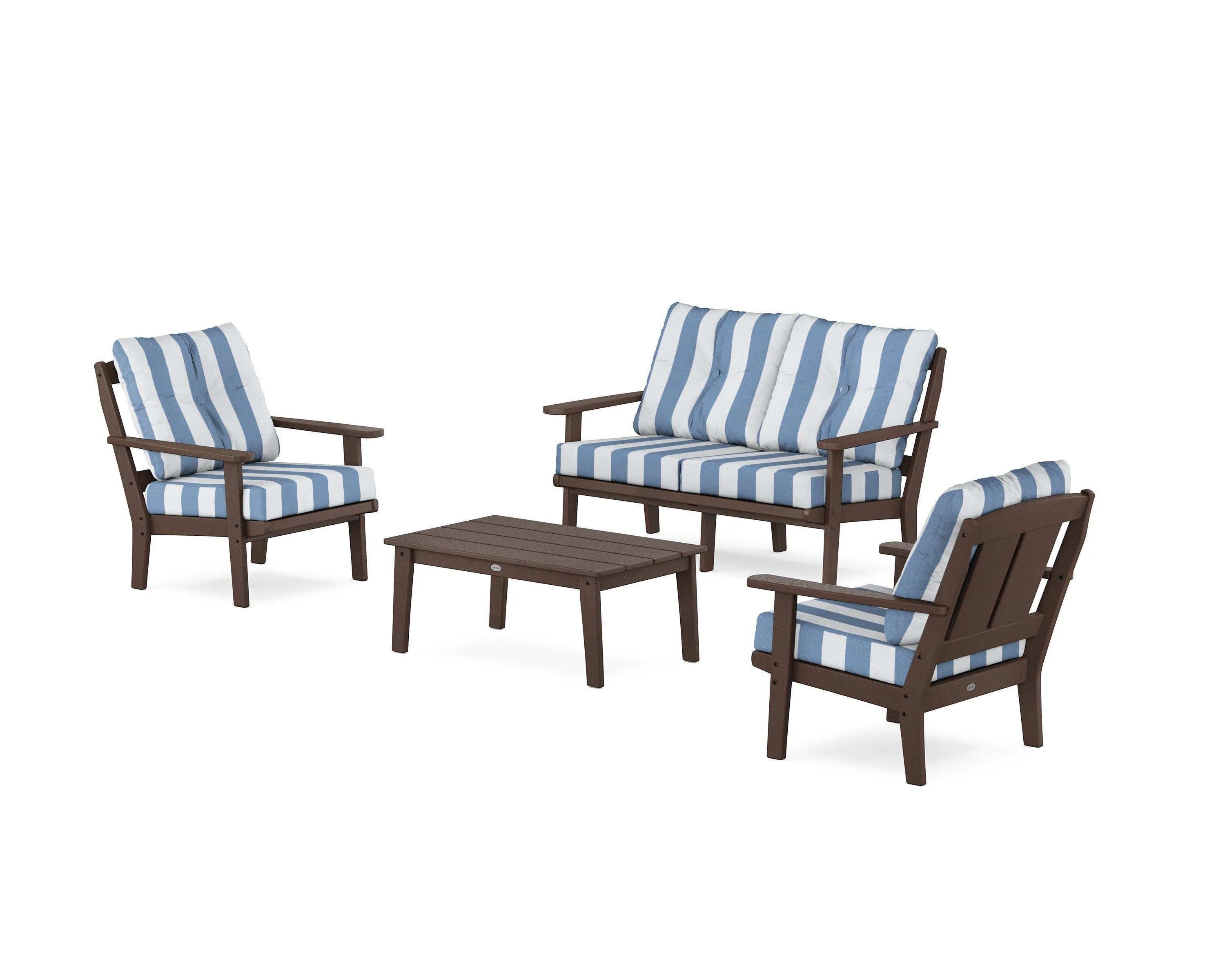 Mission 4-Piece Deep Seating Set with Loveseat - Image 89