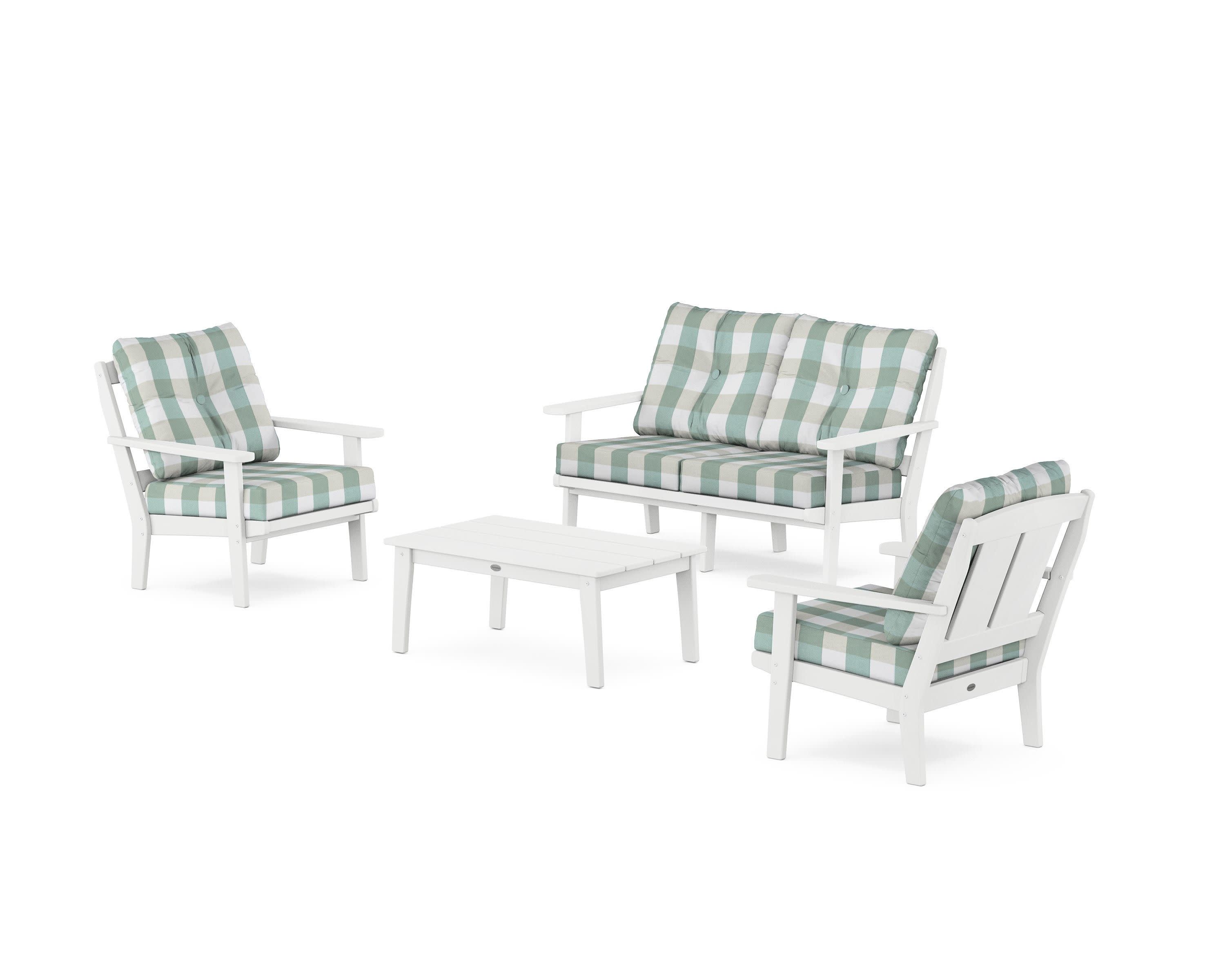 Mission 4-Piece Deep Seating Set with Loveseat - Image 92