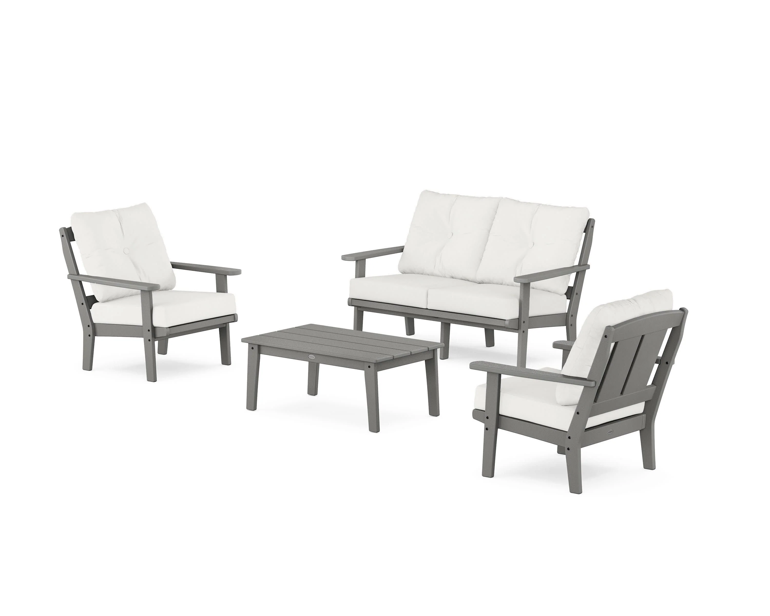 Mission 4-Piece Deep Seating Set with Loveseat - Image 94