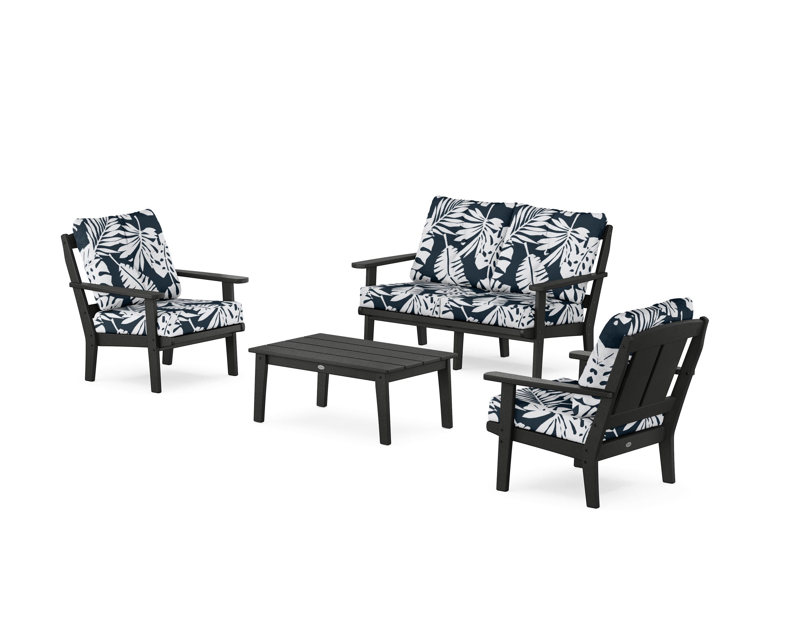Mission 4-Piece Deep Seating Set with Loveseat - Image 99