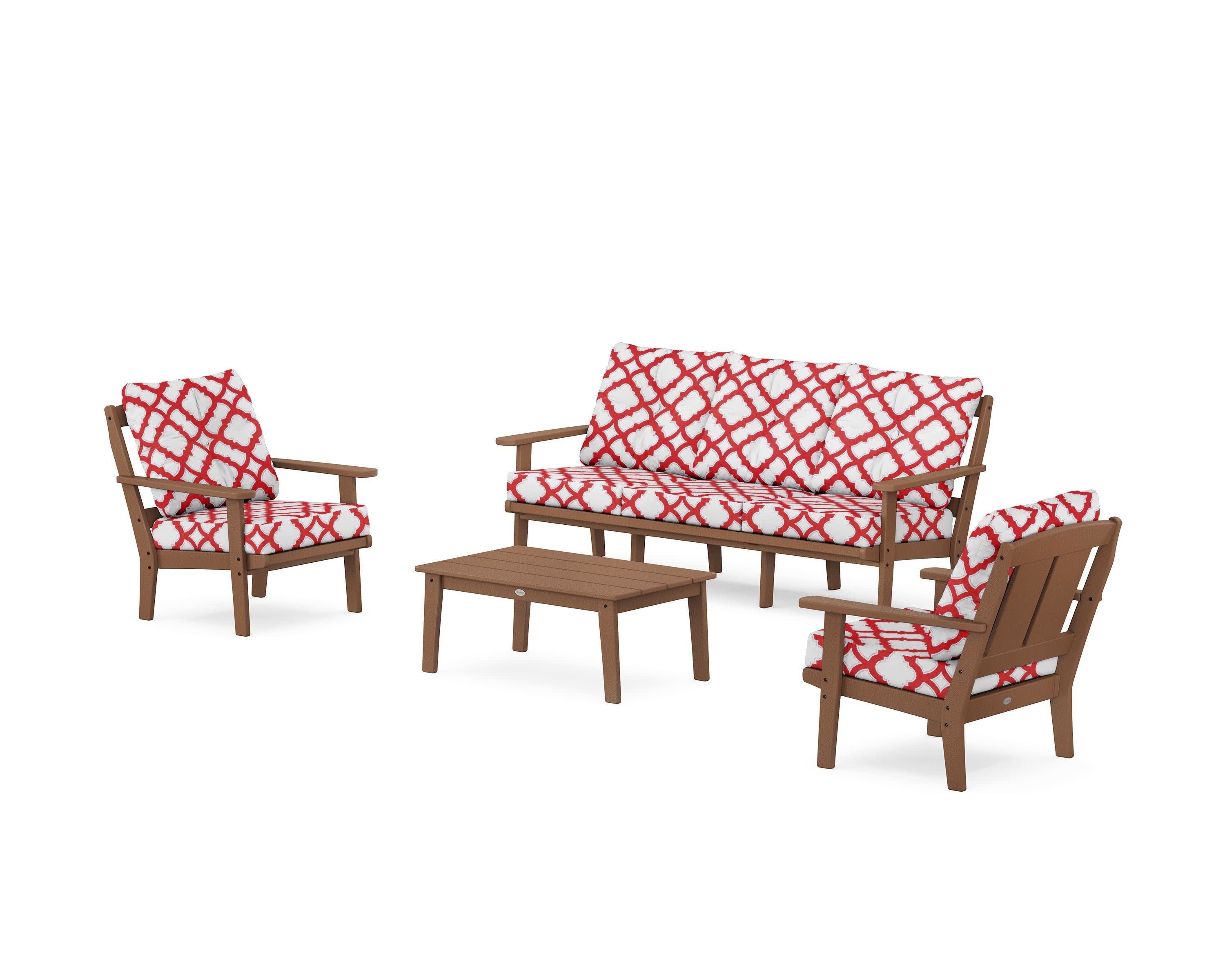 Mission 4-Piece Deep Seating Set with Sofa - Image 103