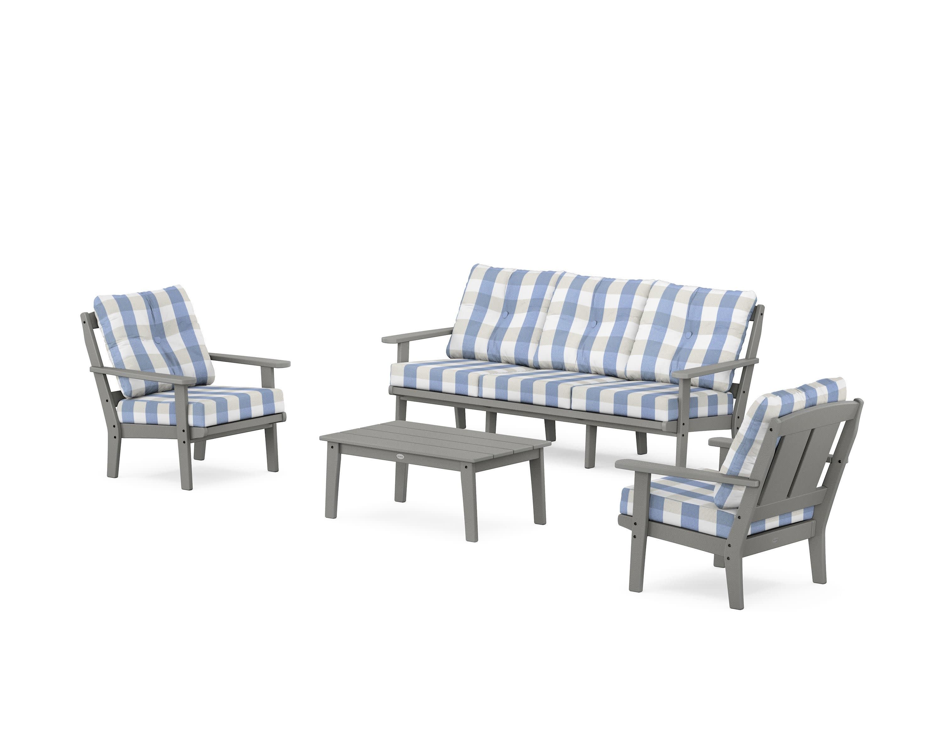 Mission 4-Piece Deep Seating Set with Sofa - Image 106