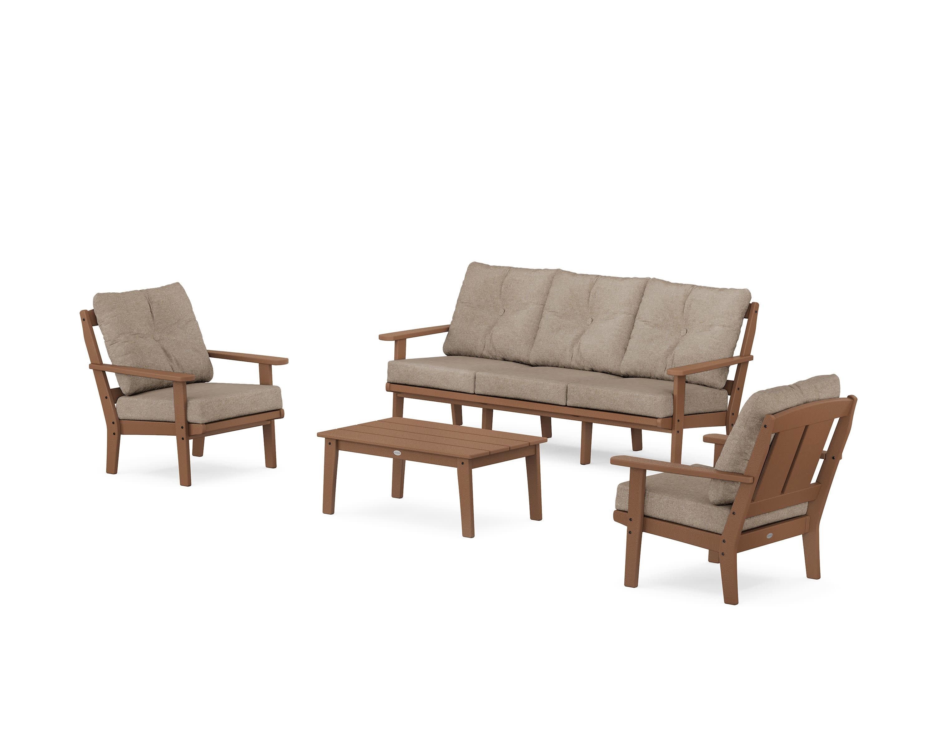 Mission 4-Piece Deep Seating Set with Sofa - Image 109