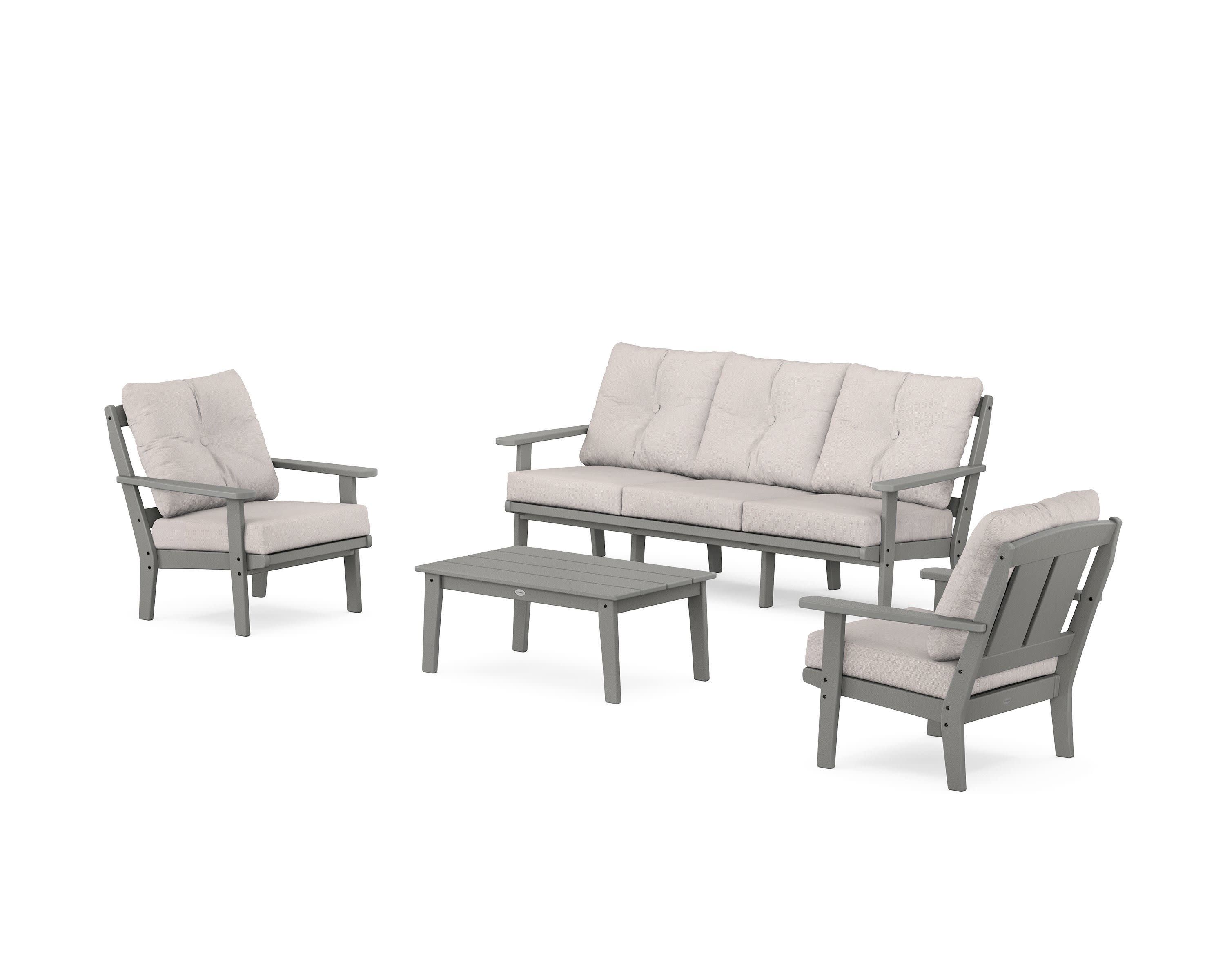 Mission 4-Piece Deep Seating Set with Sofa - Image 115