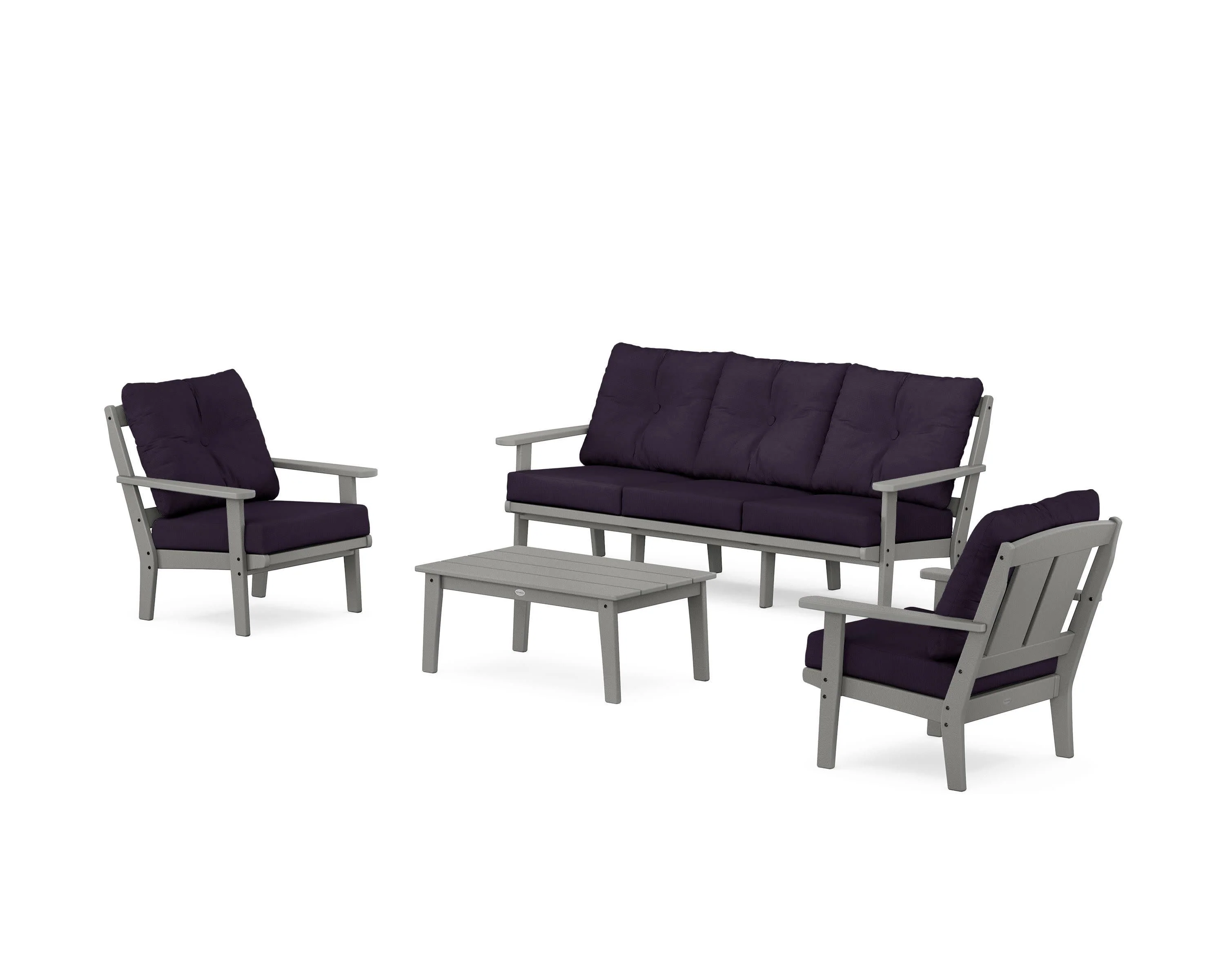 Mission 4-Piece Deep Seating Set with Sofa - Image 118