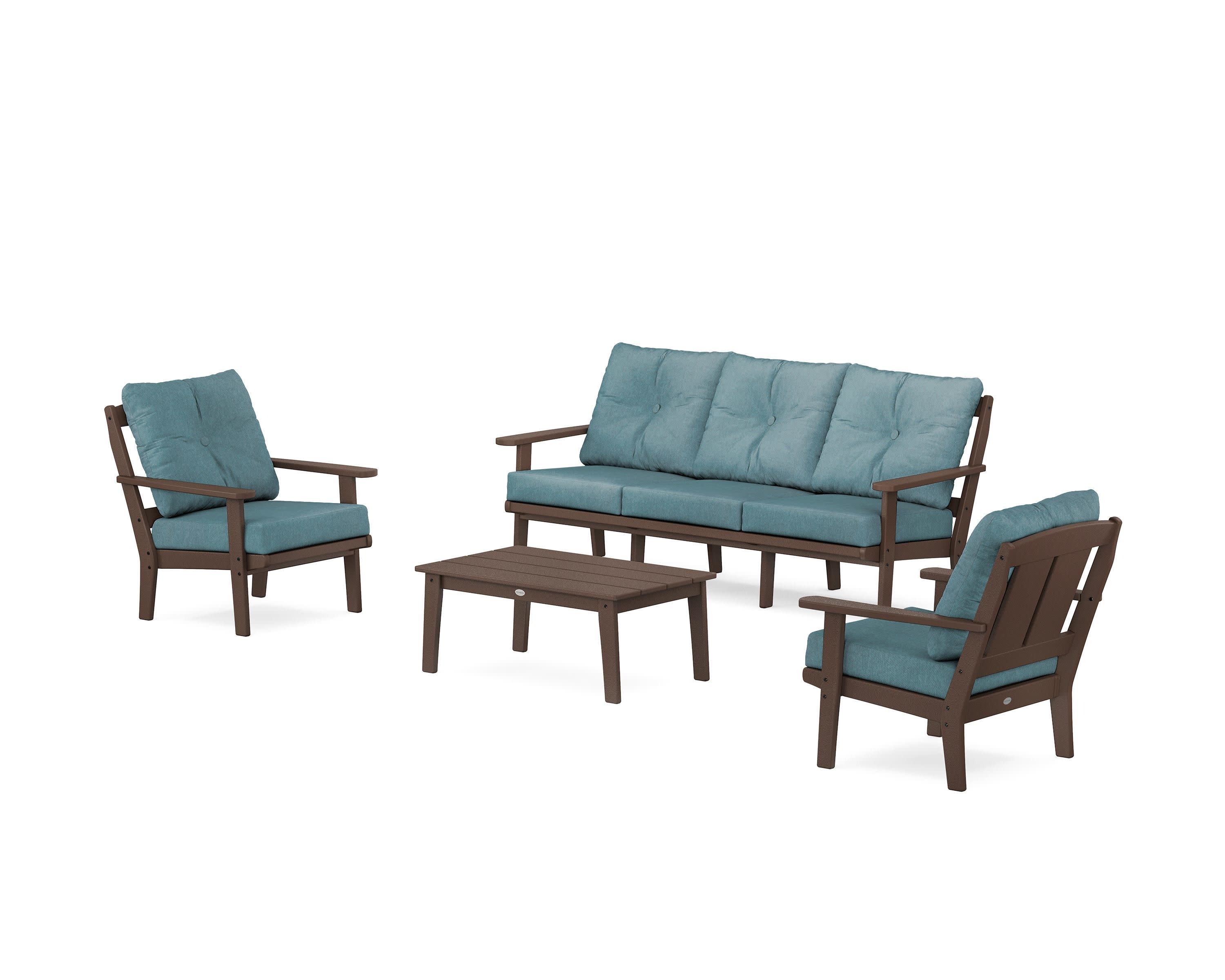 Mission 4-Piece Deep Seating Set with Sofa - Image 123
