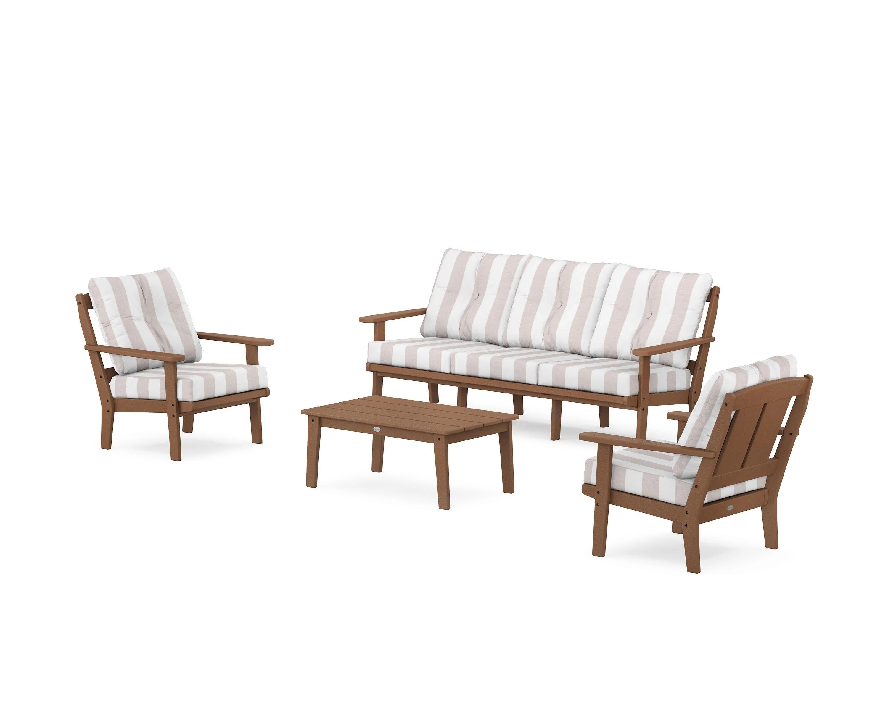 Mission 4-Piece Deep Seating Set with Sofa - Image 125