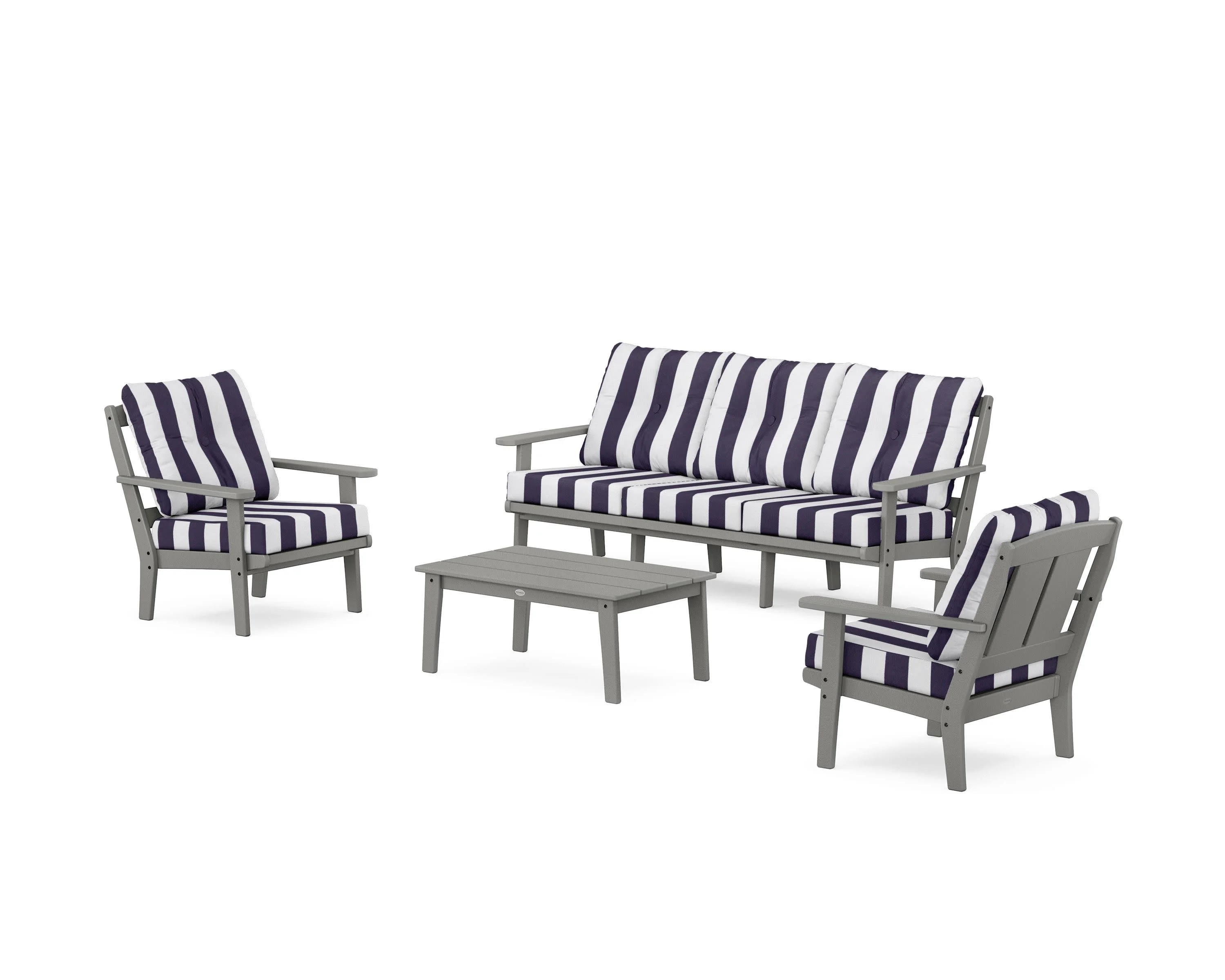 Mission 4-Piece Deep Seating Set with Sofa - Image 130