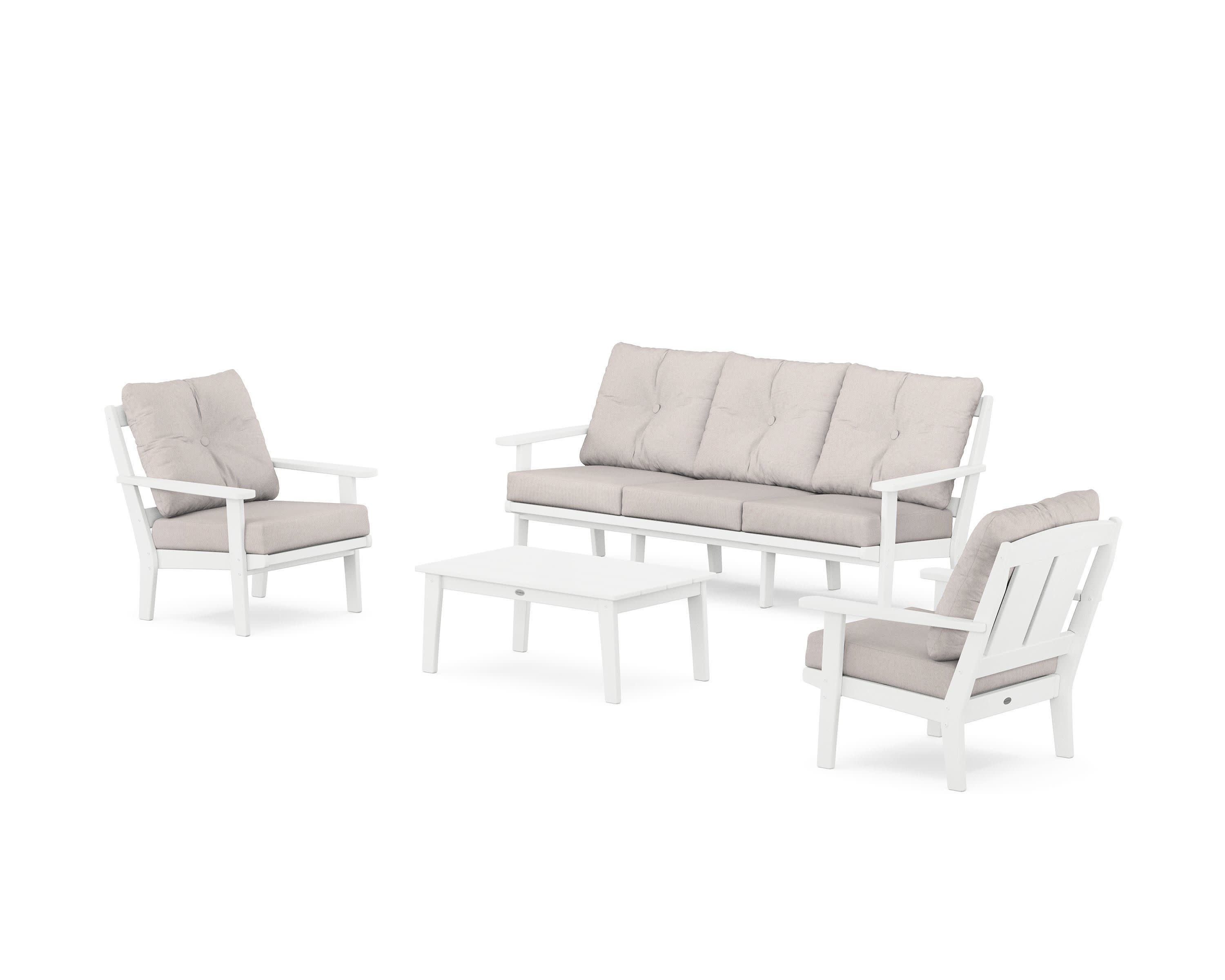Mission 4-Piece Deep Seating Set with Sofa - Image 133