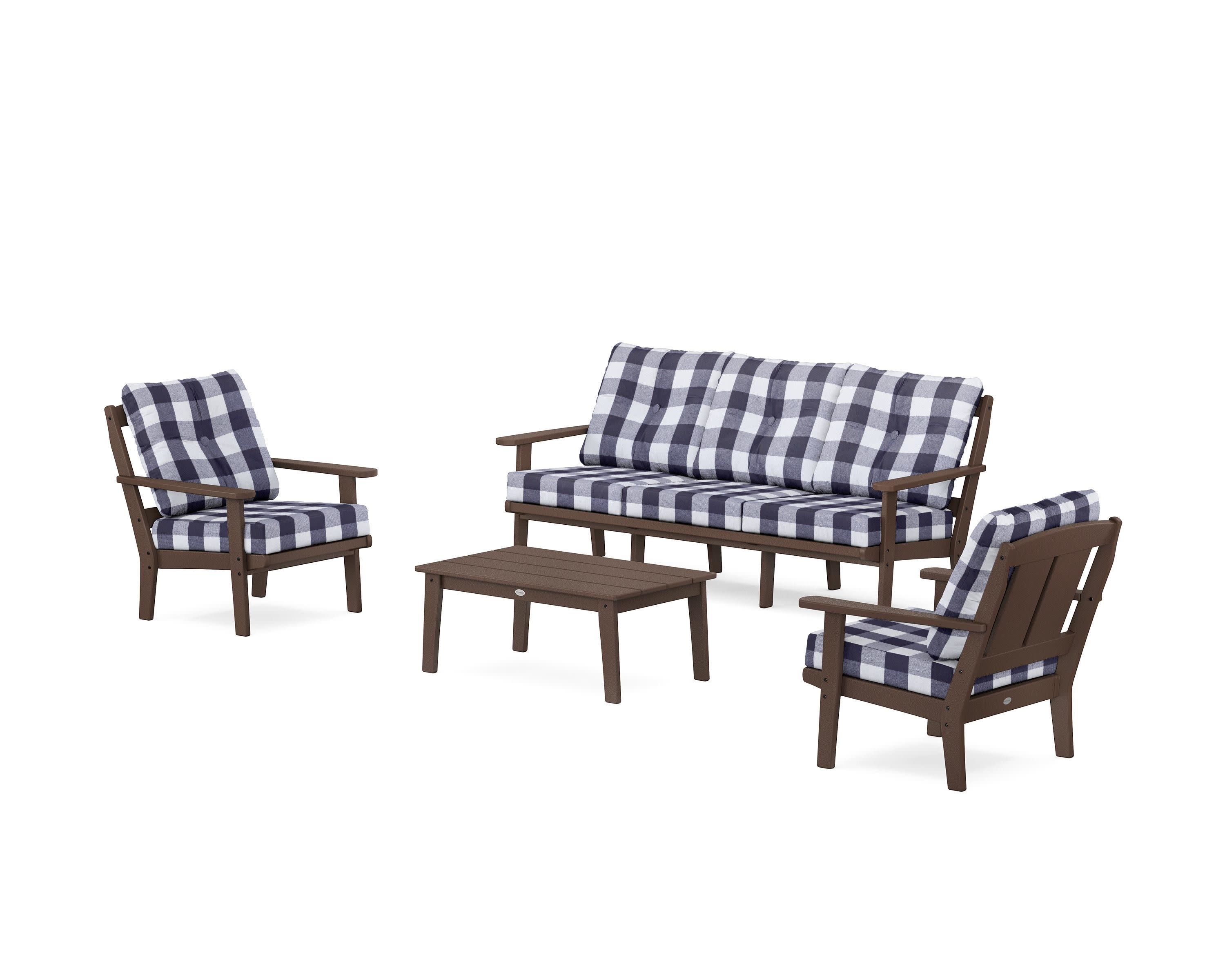 Mission 4-Piece Deep Seating Set with Sofa - Image 134