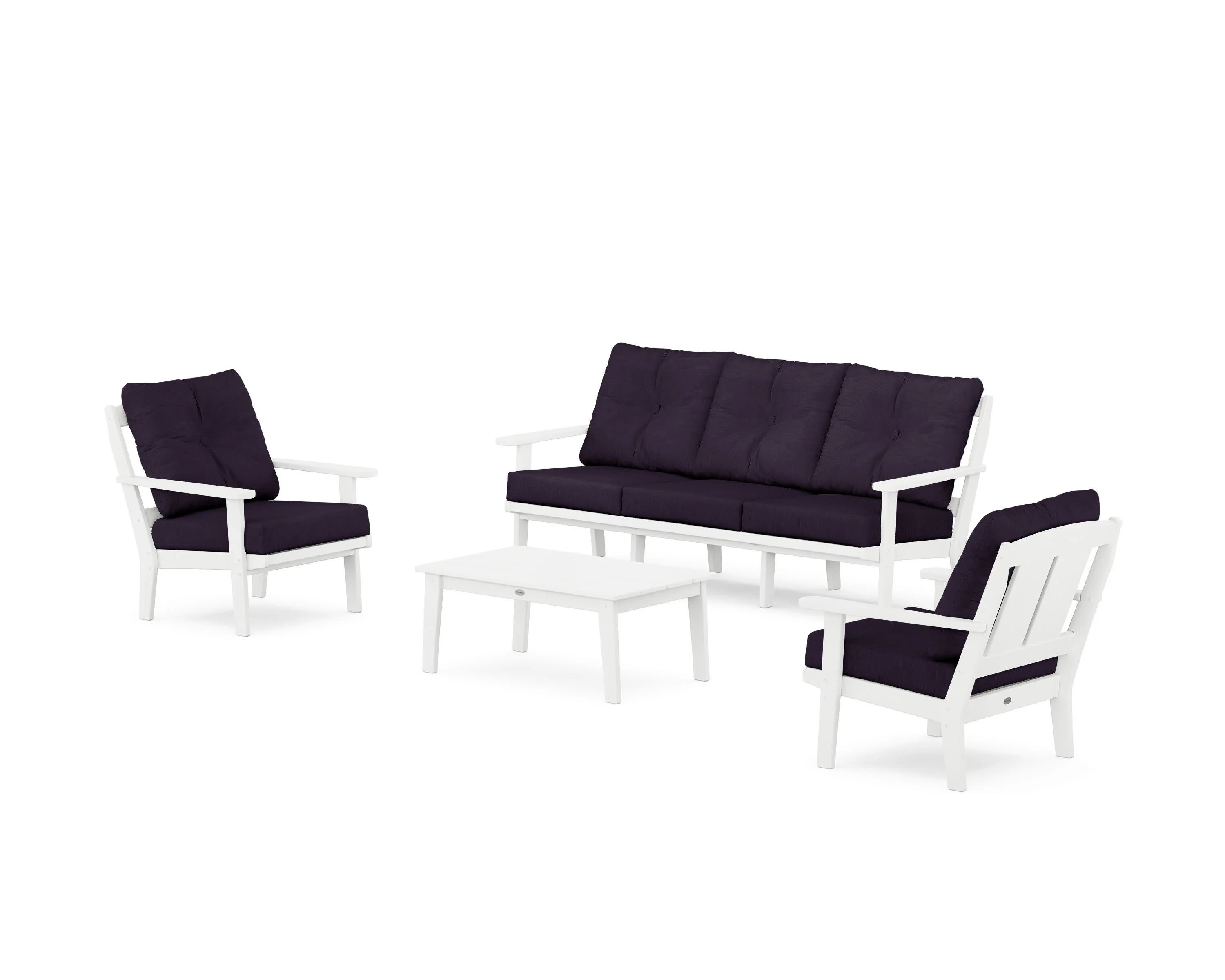 Mission 4-Piece Deep Seating Set with Sofa - Image 135