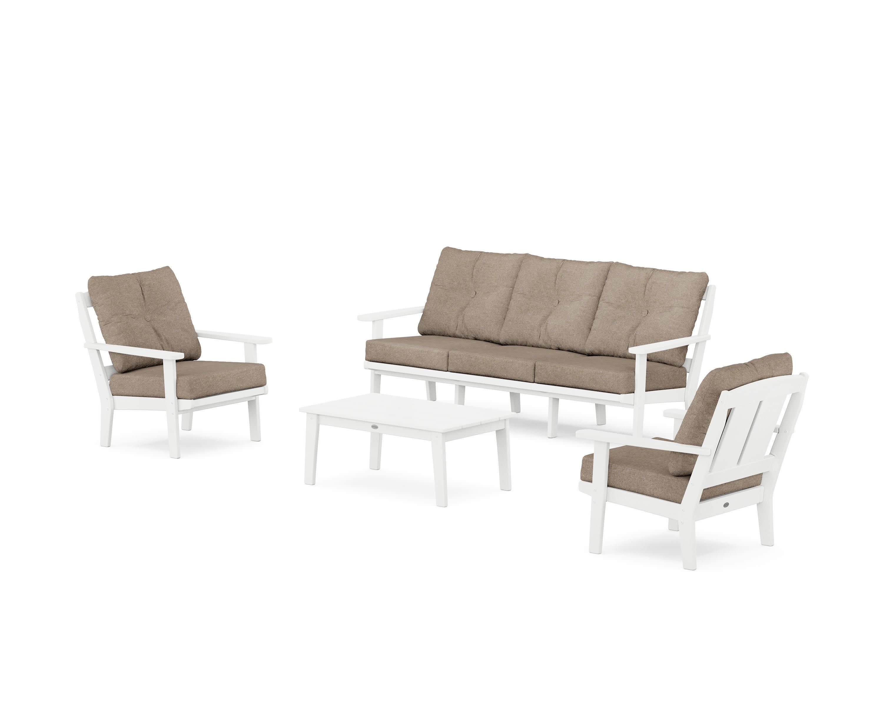 Mission 4-Piece Deep Seating Set with Sofa - Image 137