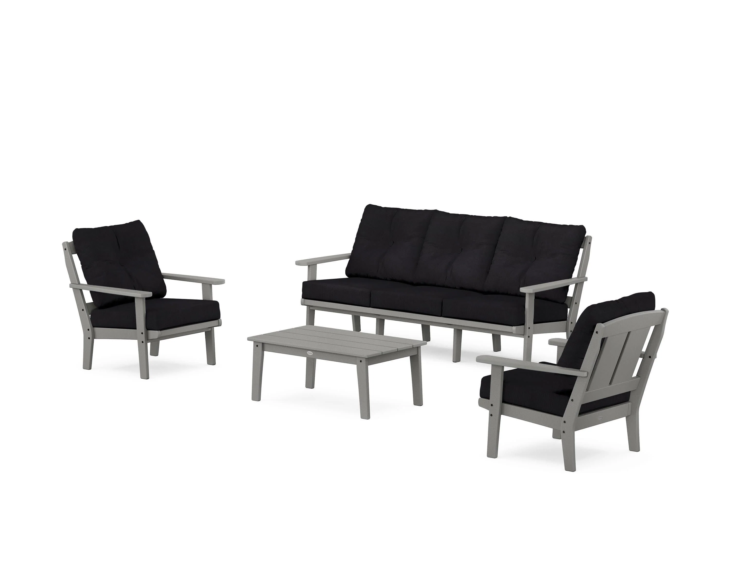 Mission 4-Piece Deep Seating Set with Sofa - Image 139