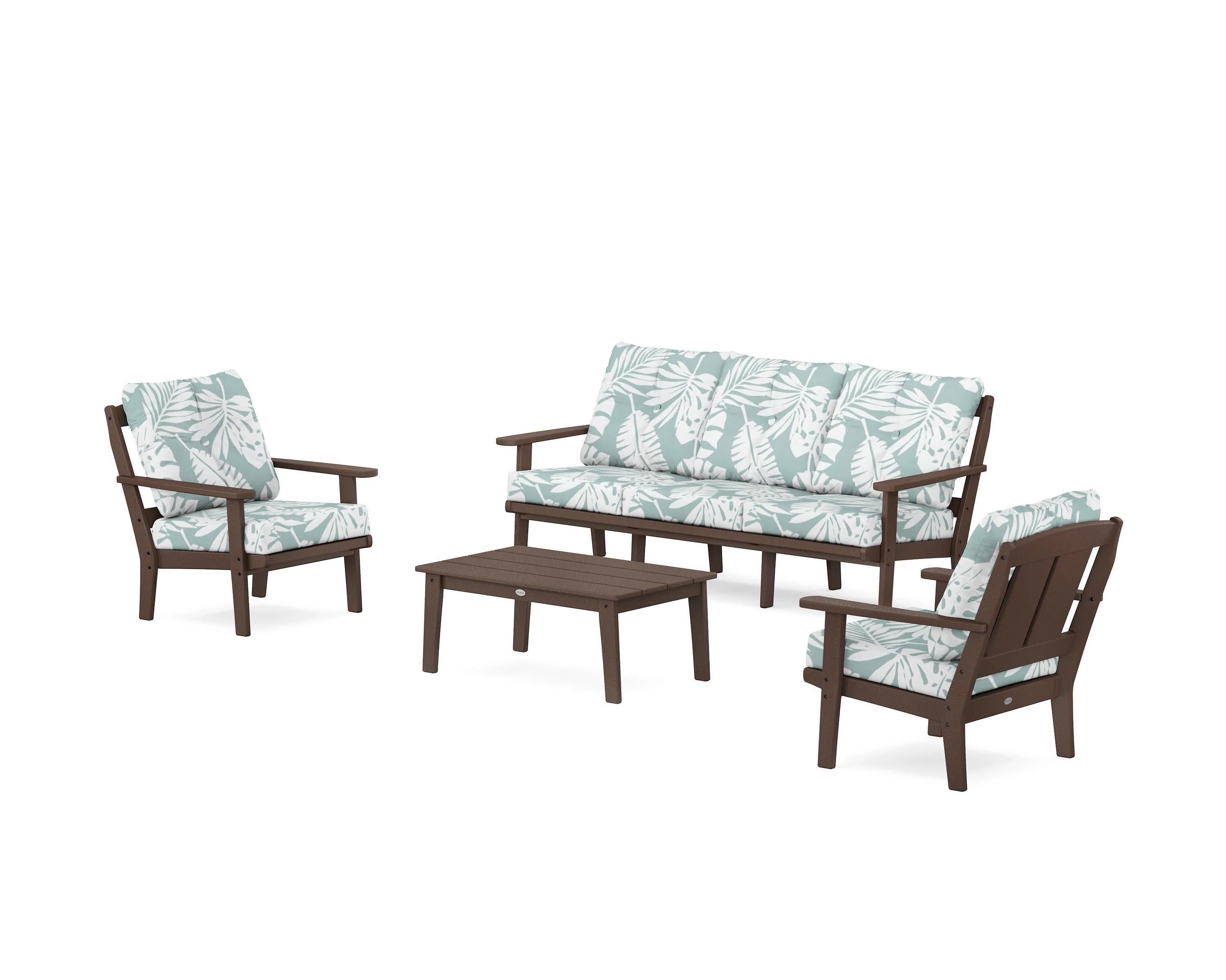 Mission 4-Piece Deep Seating Set with Sofa - Image 14