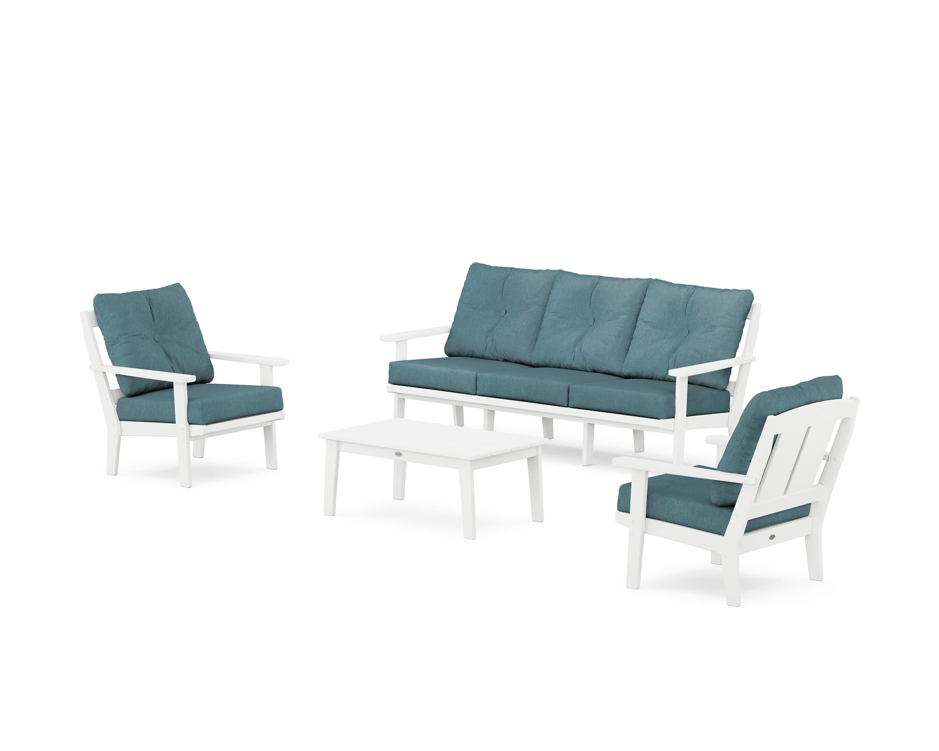 Mission 4-Piece Deep Seating Set with Sofa - Image 140
