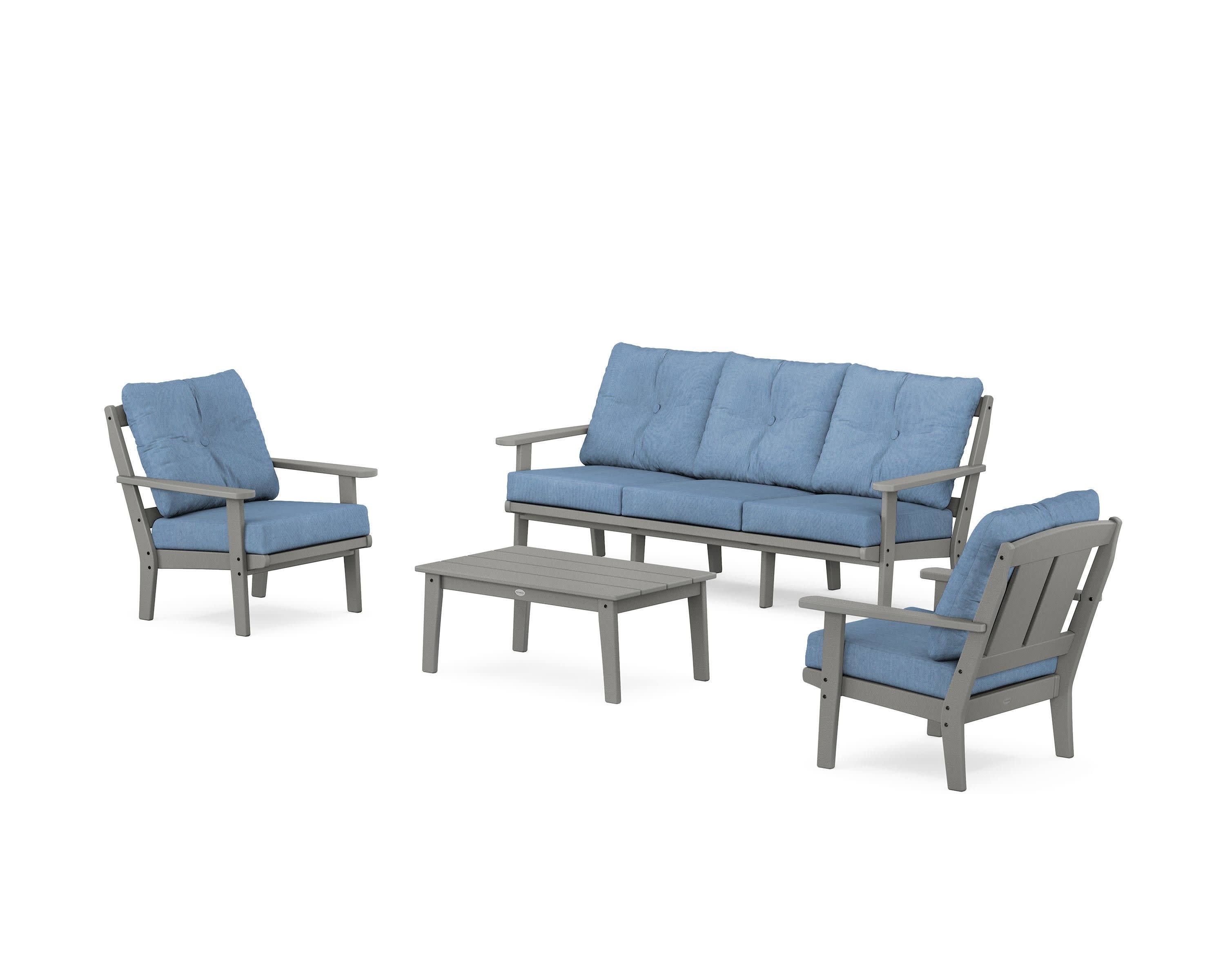 Mission 4-Piece Deep Seating Set with Sofa - Image 142