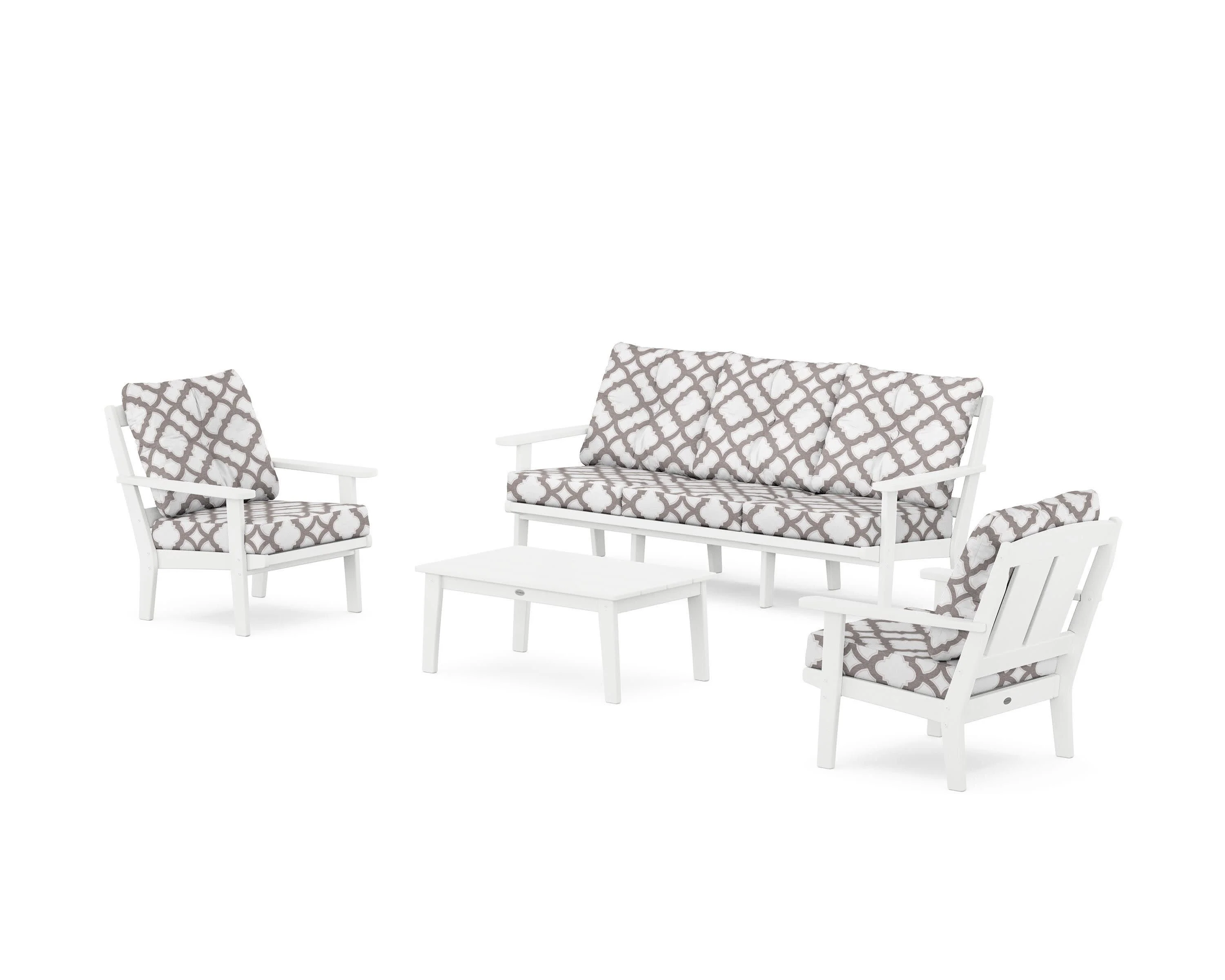 Mission 4-Piece Deep Seating Set with Sofa - Image 143