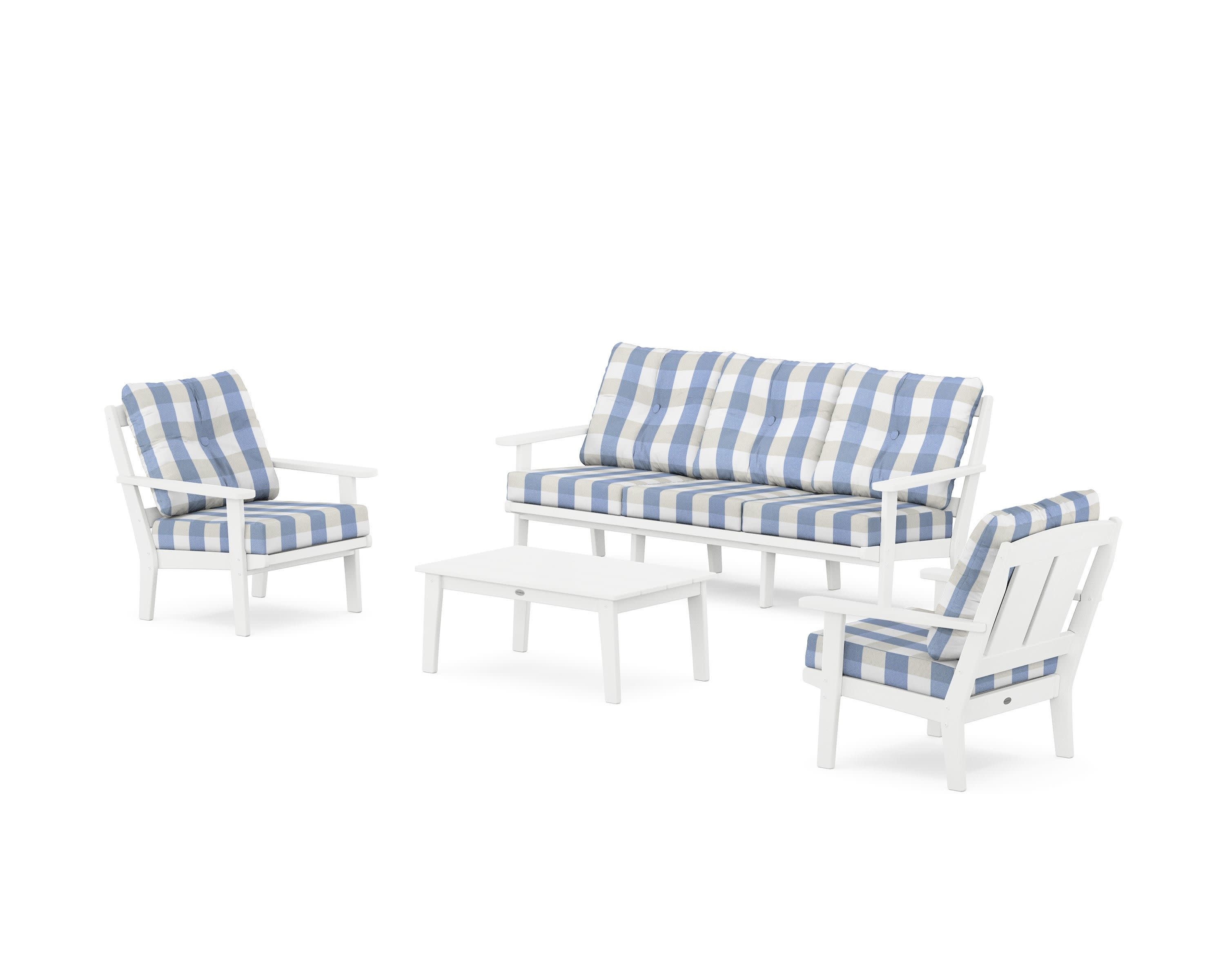 Mission 4-Piece Deep Seating Set with Sofa - Image 145
