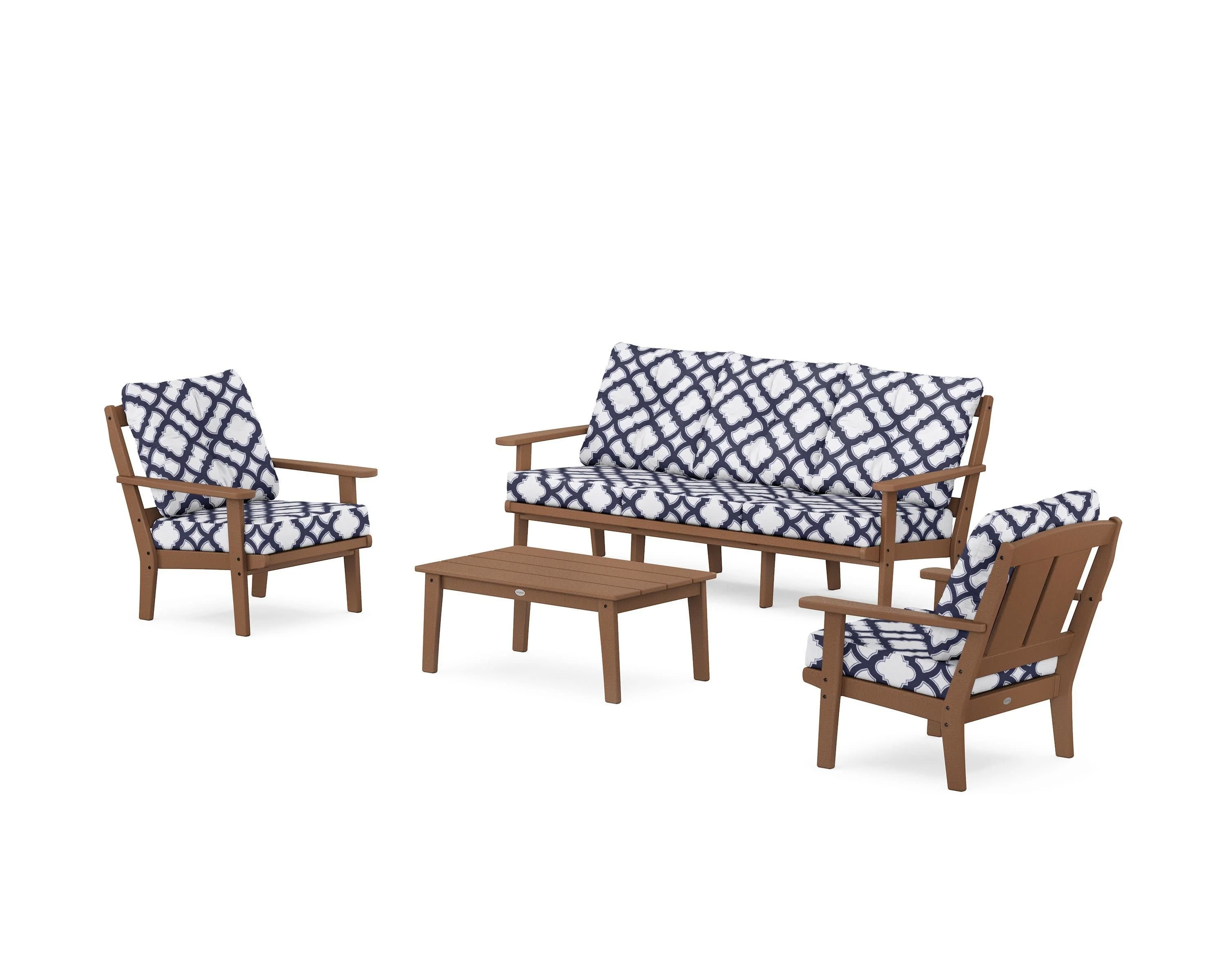 Mission 4-Piece Deep Seating Set with Sofa - Image 148