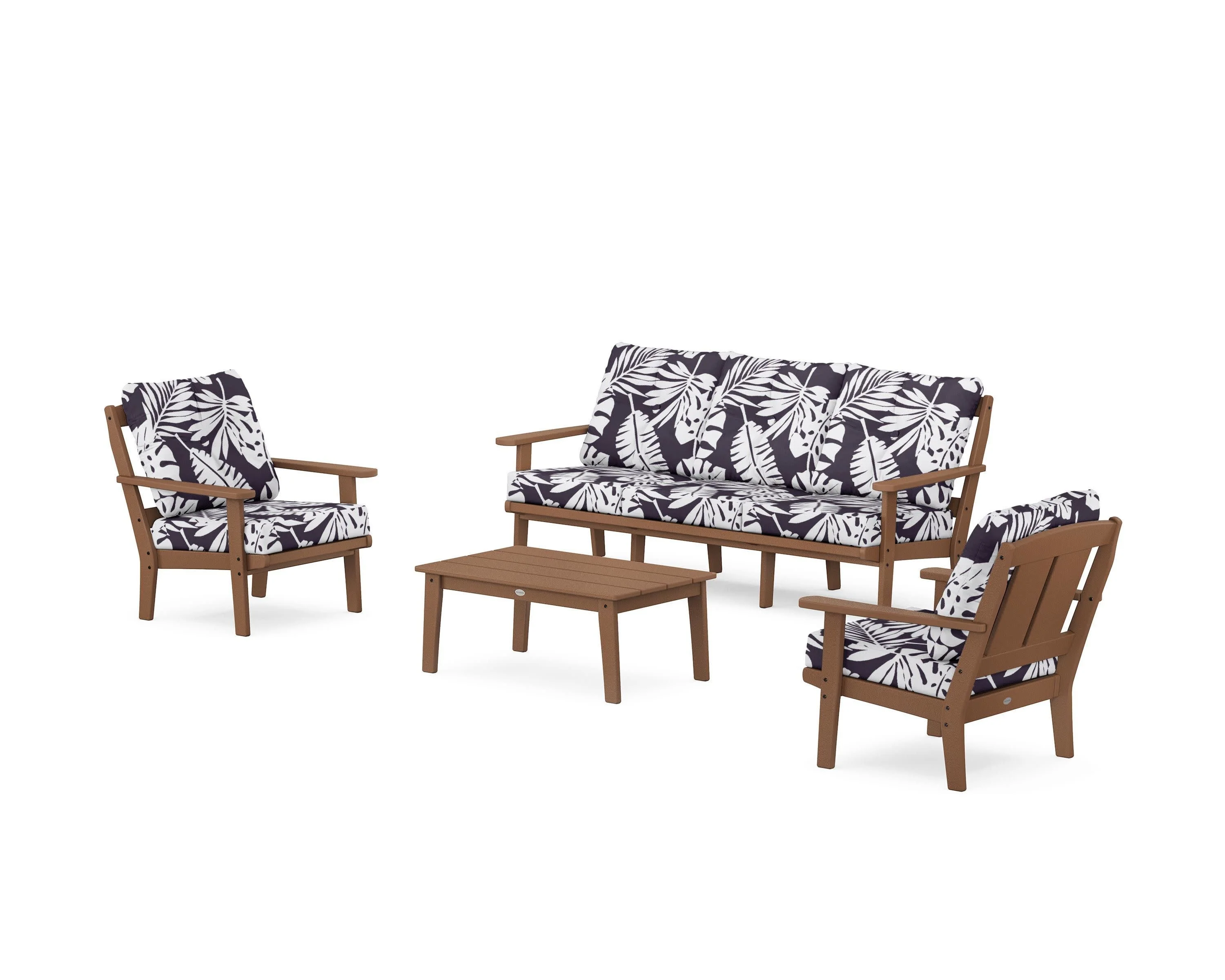 Mission 4-Piece Deep Seating Set with Sofa - Image 153