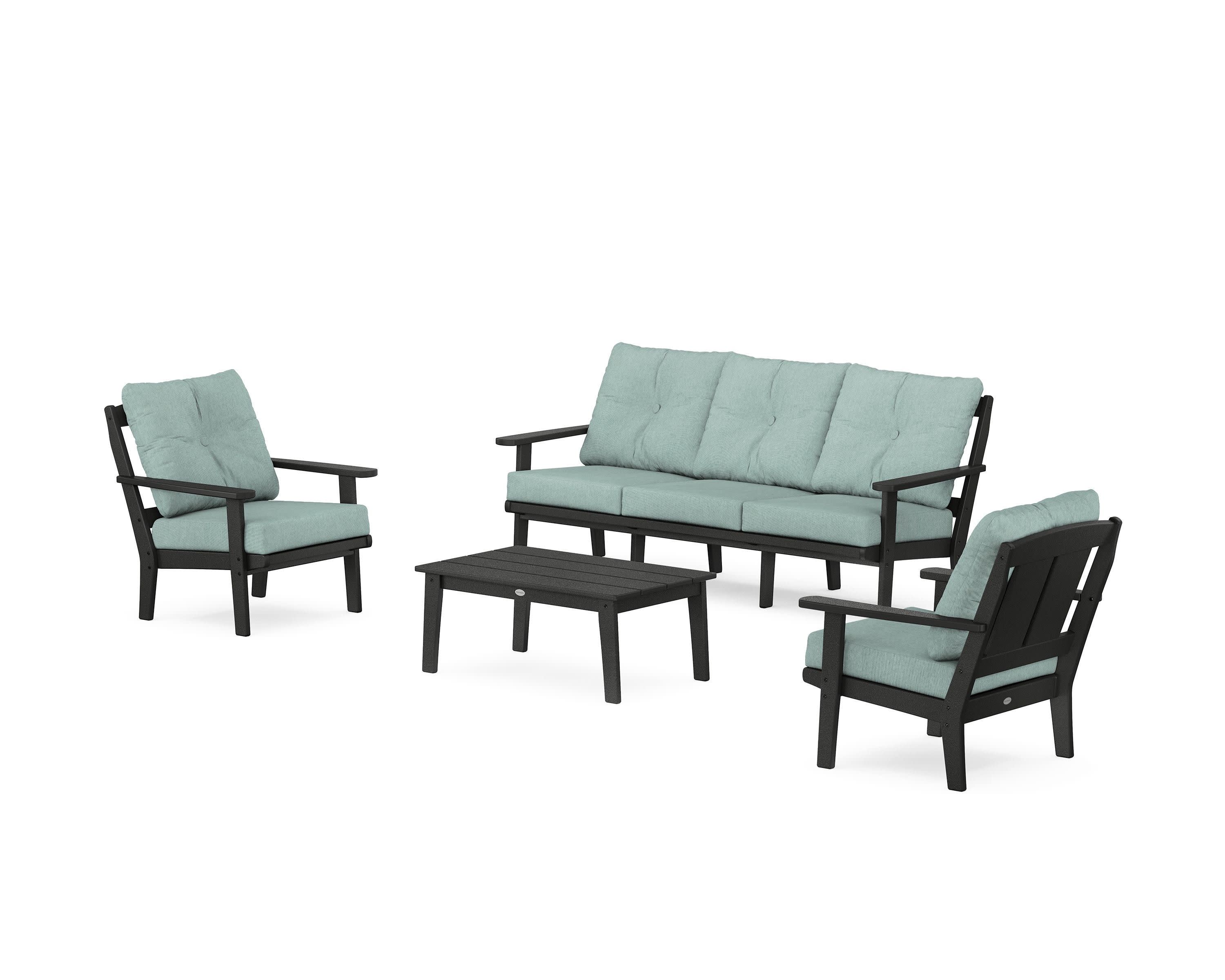 Mission 4-Piece Deep Seating Set with Sofa - Image 155
