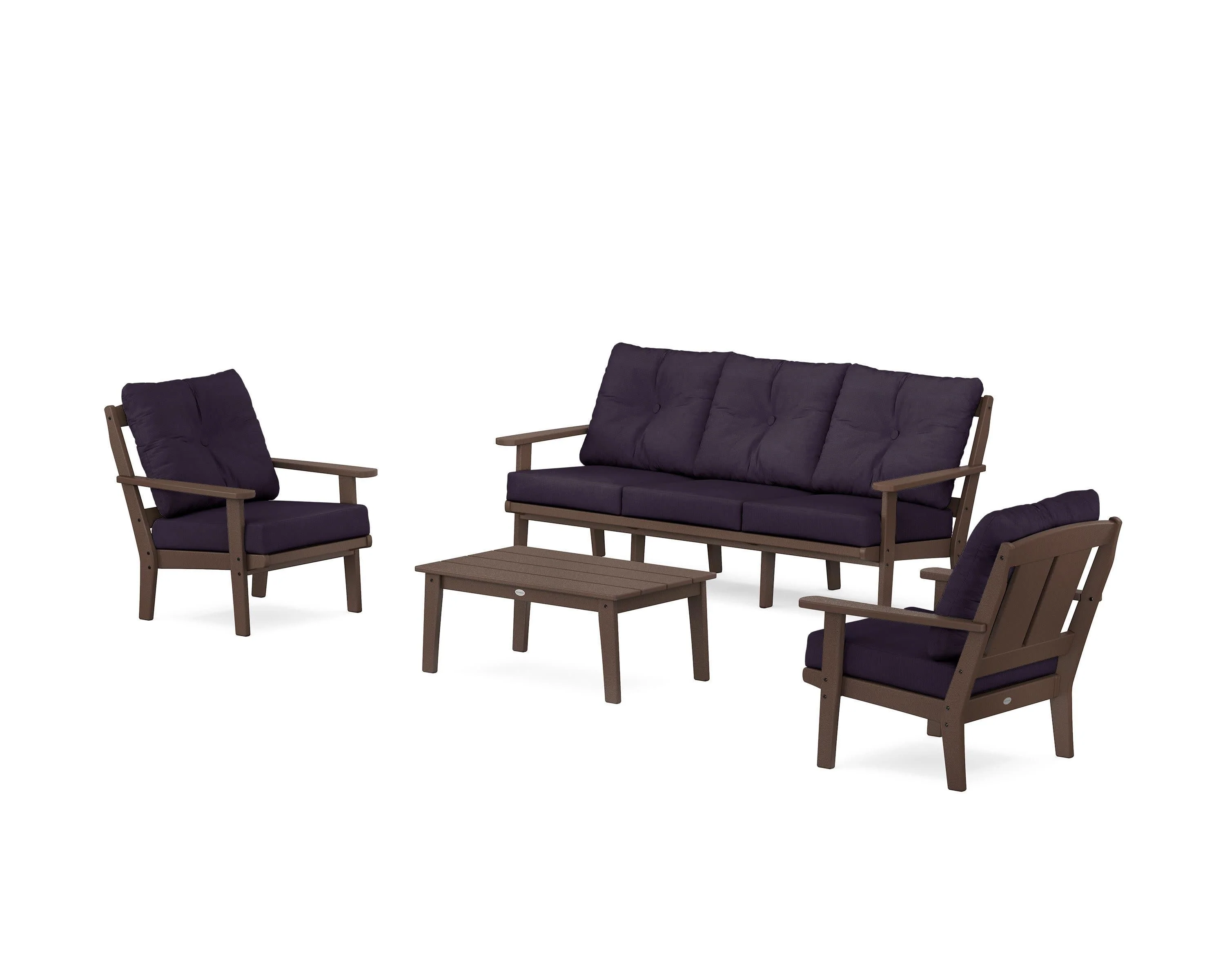 Mission 4-Piece Deep Seating Set with Sofa - Image 157