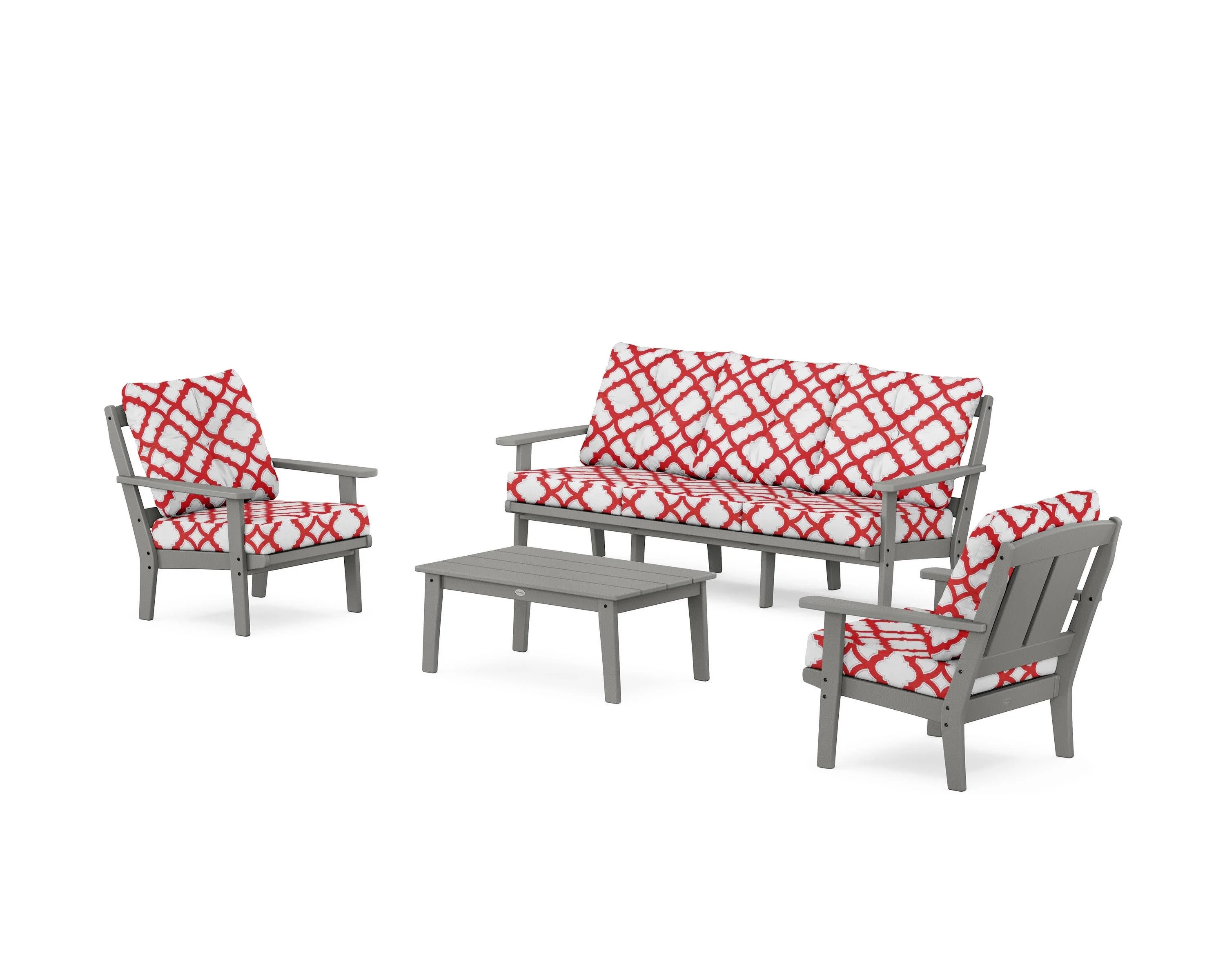 Mission 4-Piece Deep Seating Set with Sofa - Image 163
