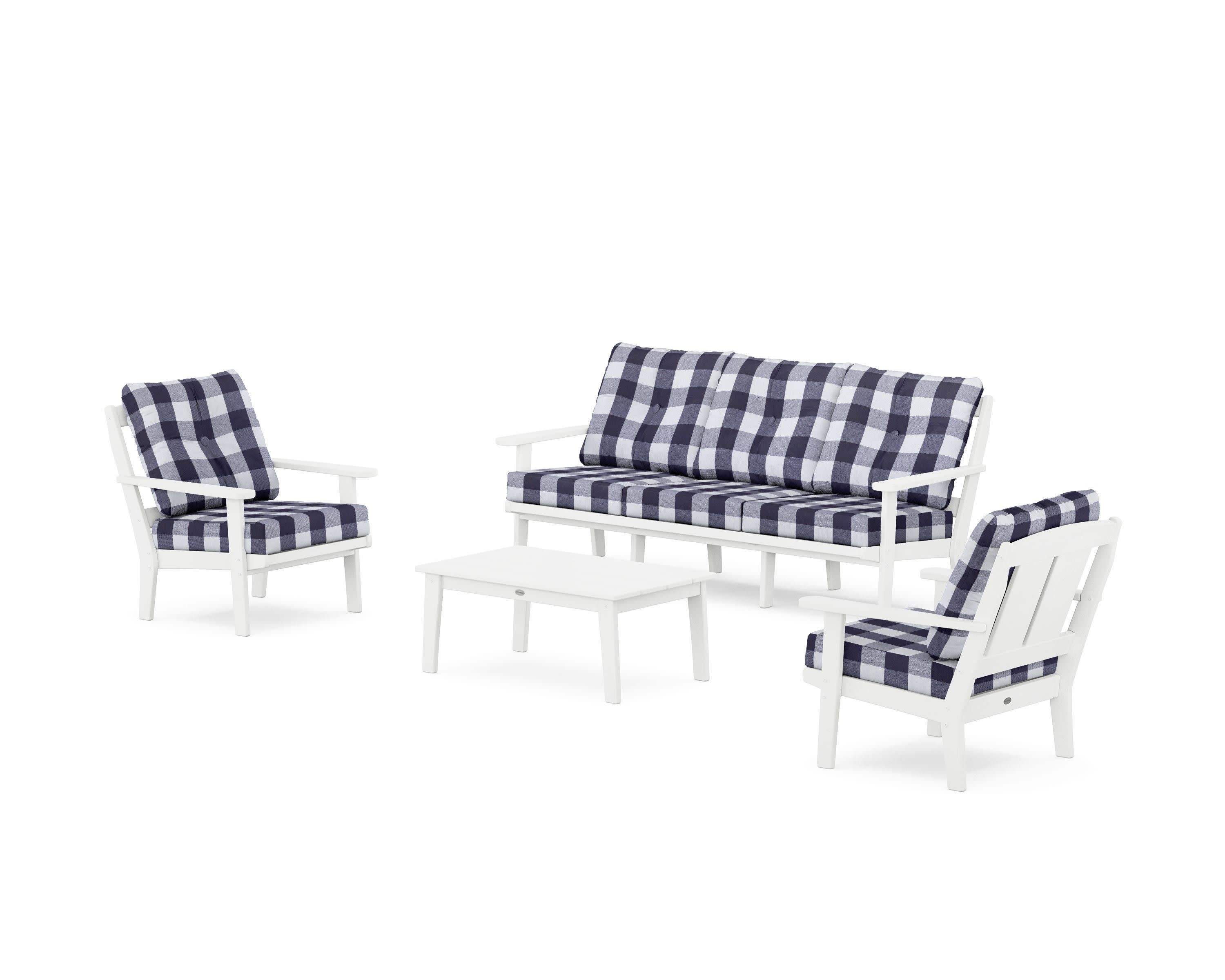 Mission 4-Piece Deep Seating Set with Sofa - Image 166