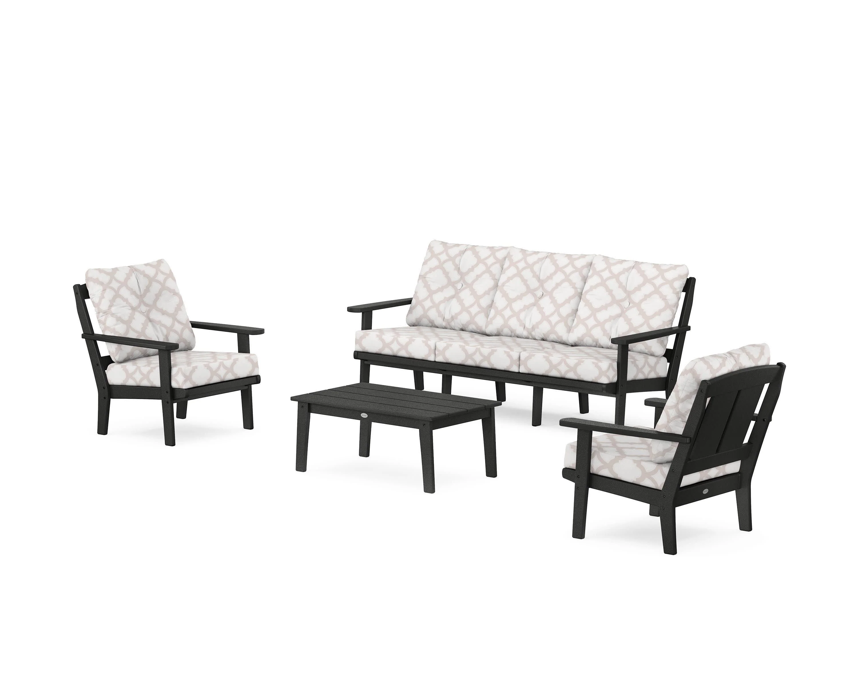 Mission 4-Piece Deep Seating Set with Sofa - Image 167