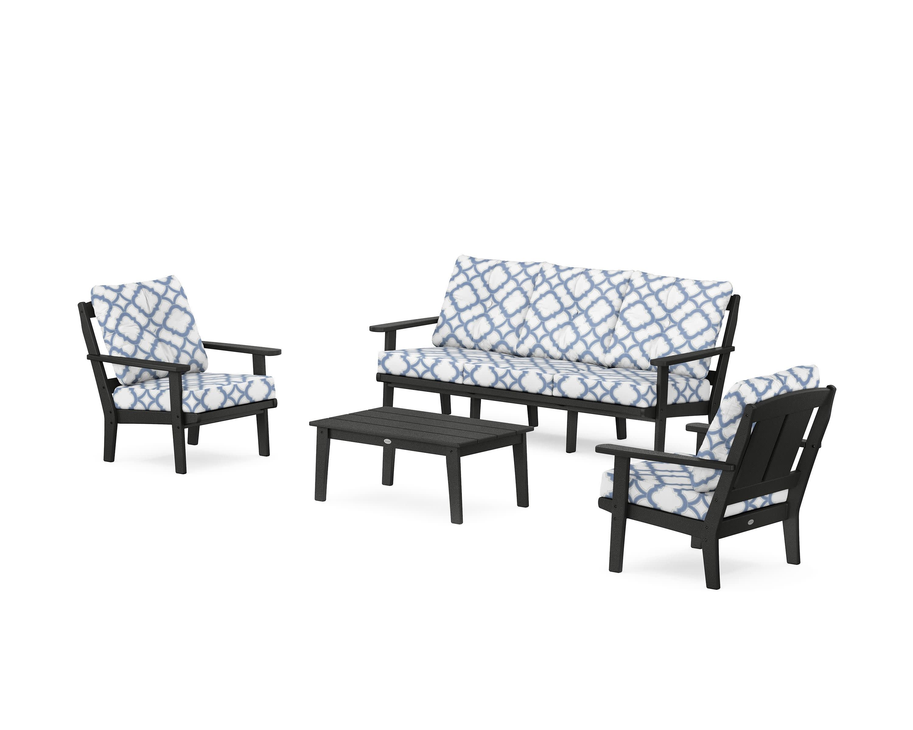 Mission 4-Piece Deep Seating Set with Sofa - Image 170
